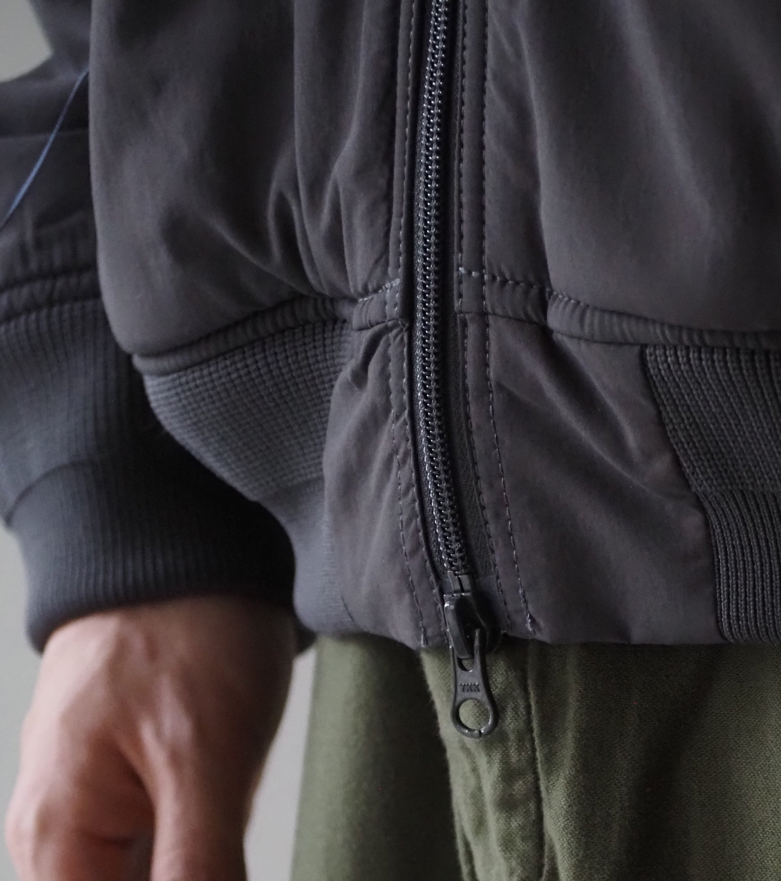 WILD THINGS STAND UP JACKET FLEECE LINING , Gray