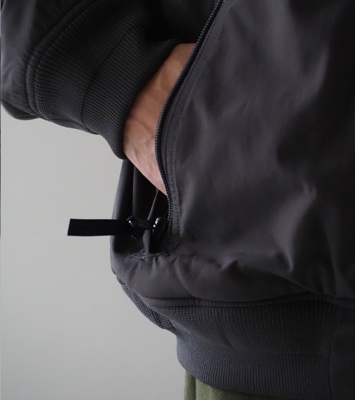 WILD THINGS STAND UP JACKET FLEECE LINING , Gray