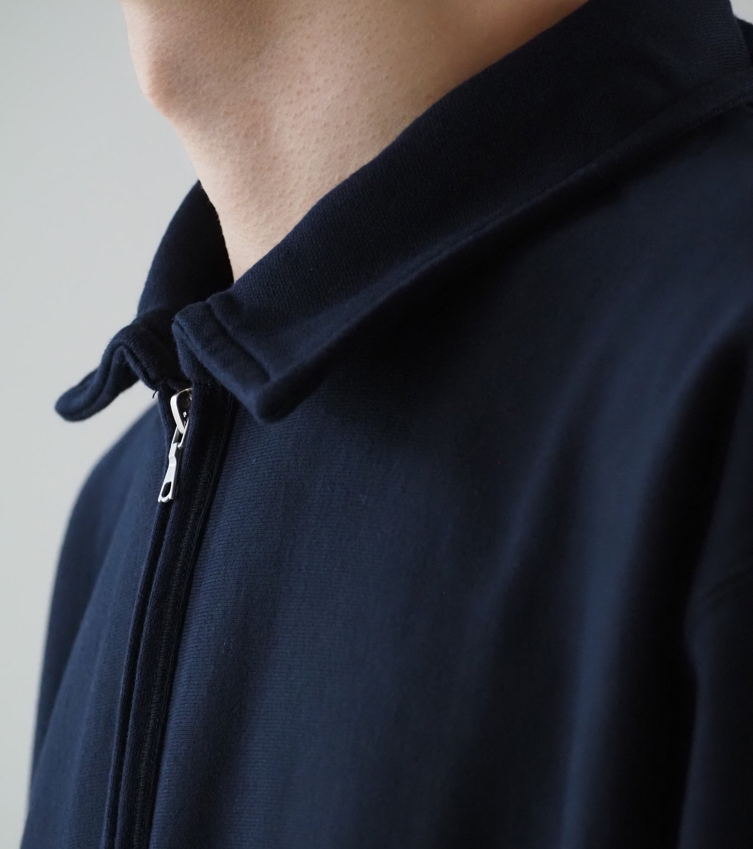 blurhmsROOTSTOCK シン スウェット ハーフジップ プルオーバー , Dark Navy