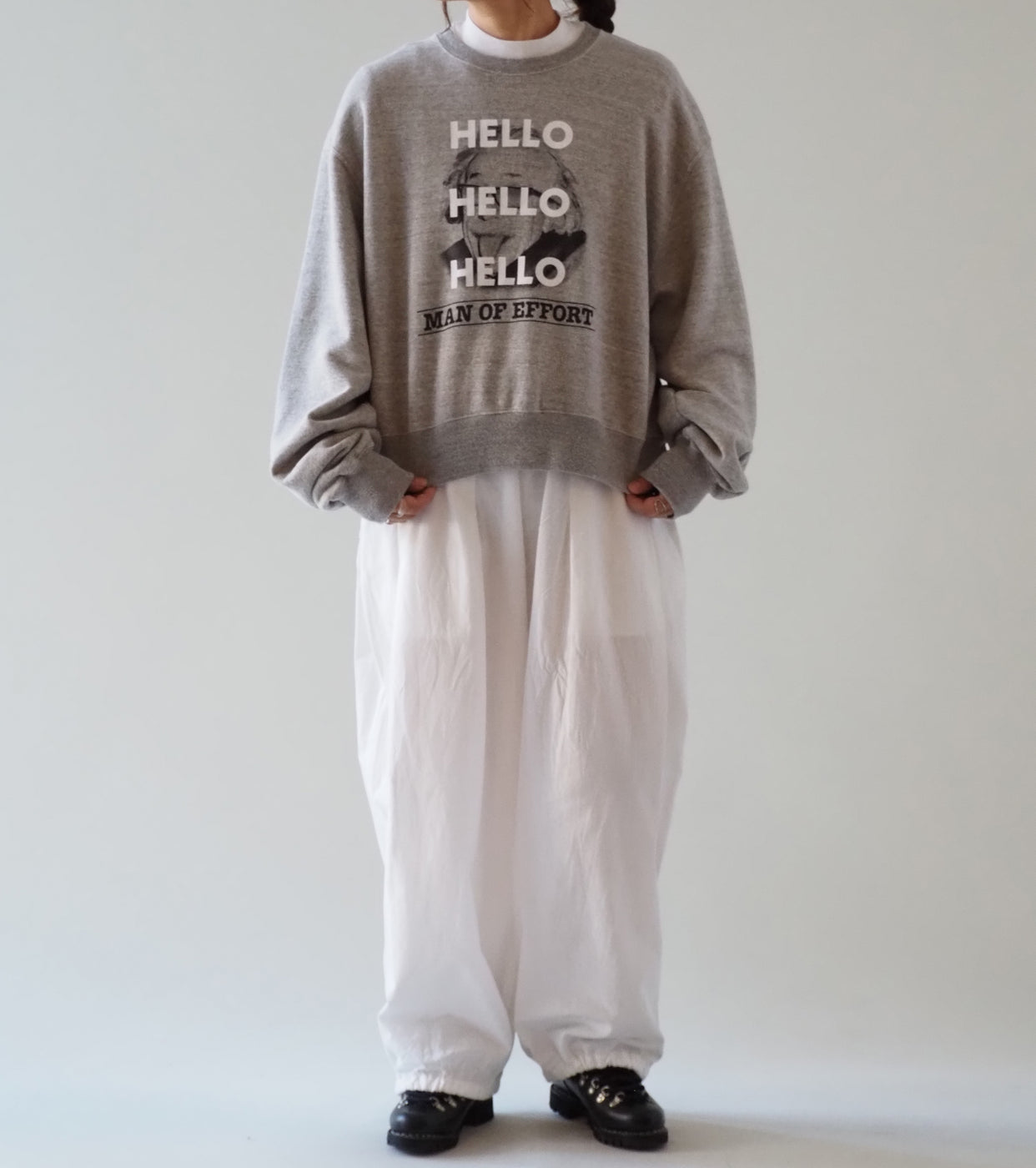 Oblada  HELLO SWEAT , Gray