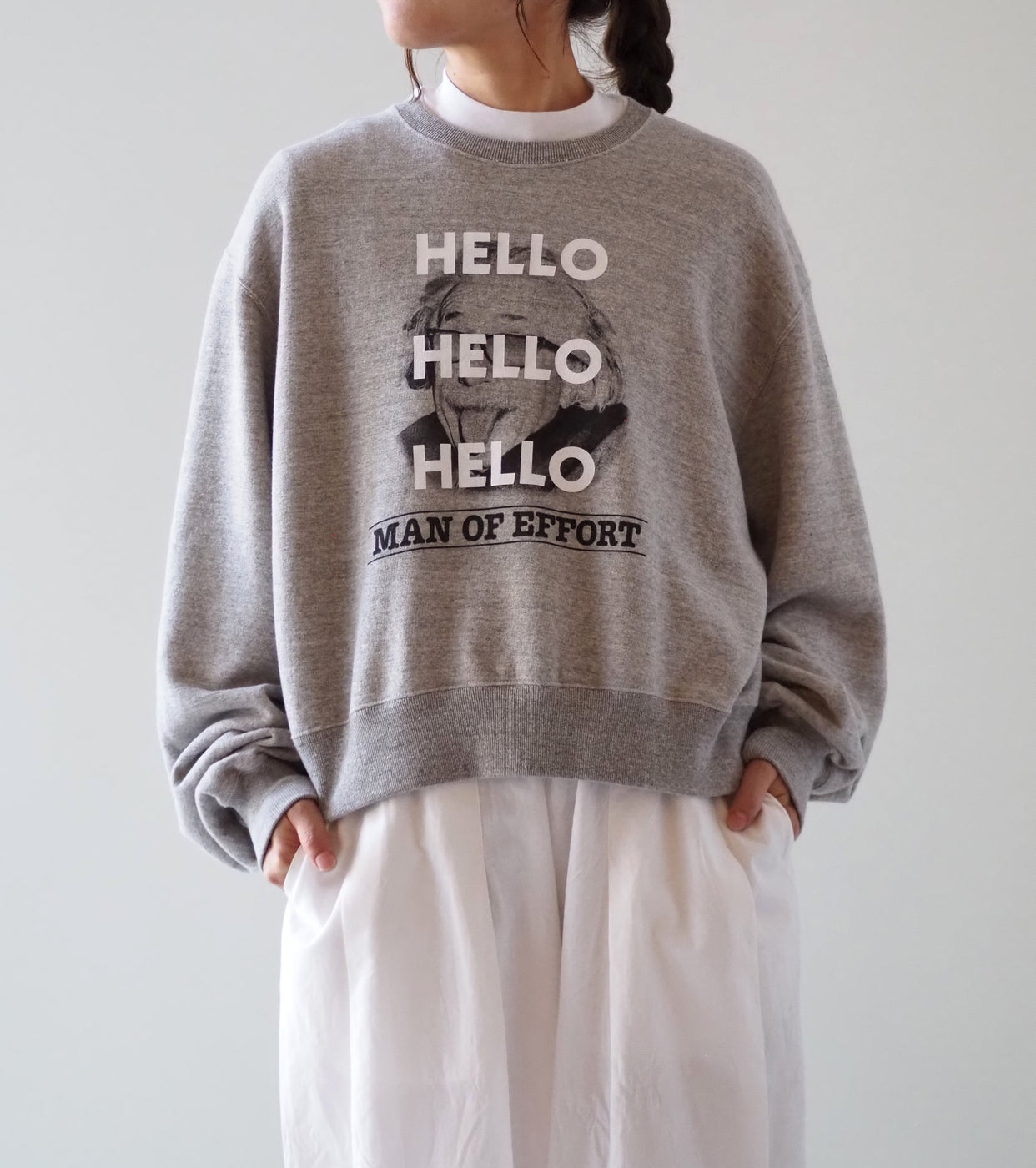 Oblada  HELLO SWEAT , Gray