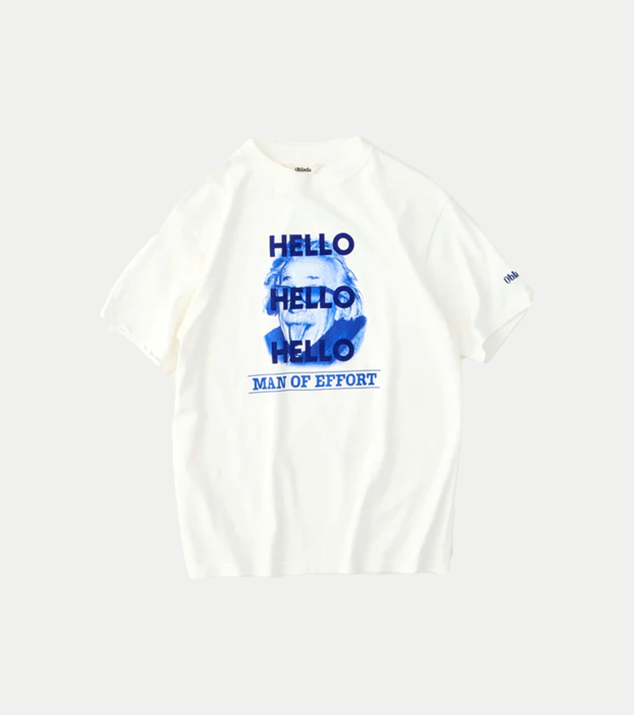 Oblada マン オブ エフォート ティー, White