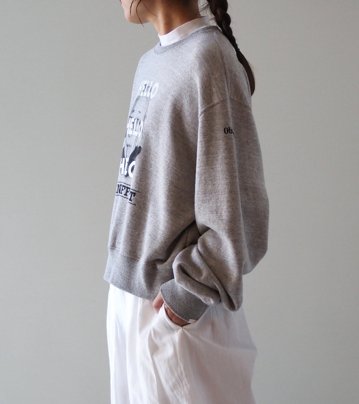 Oblada  HELLO SWEAT , Gray