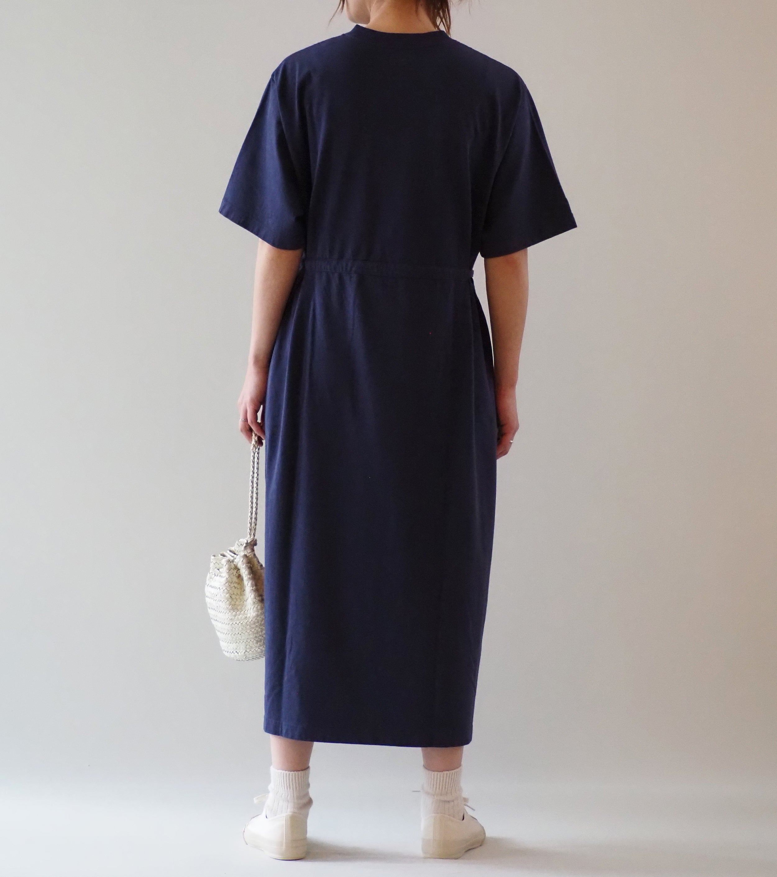 blurhms  Piece dyed Dress ,  Dark Purple Navy