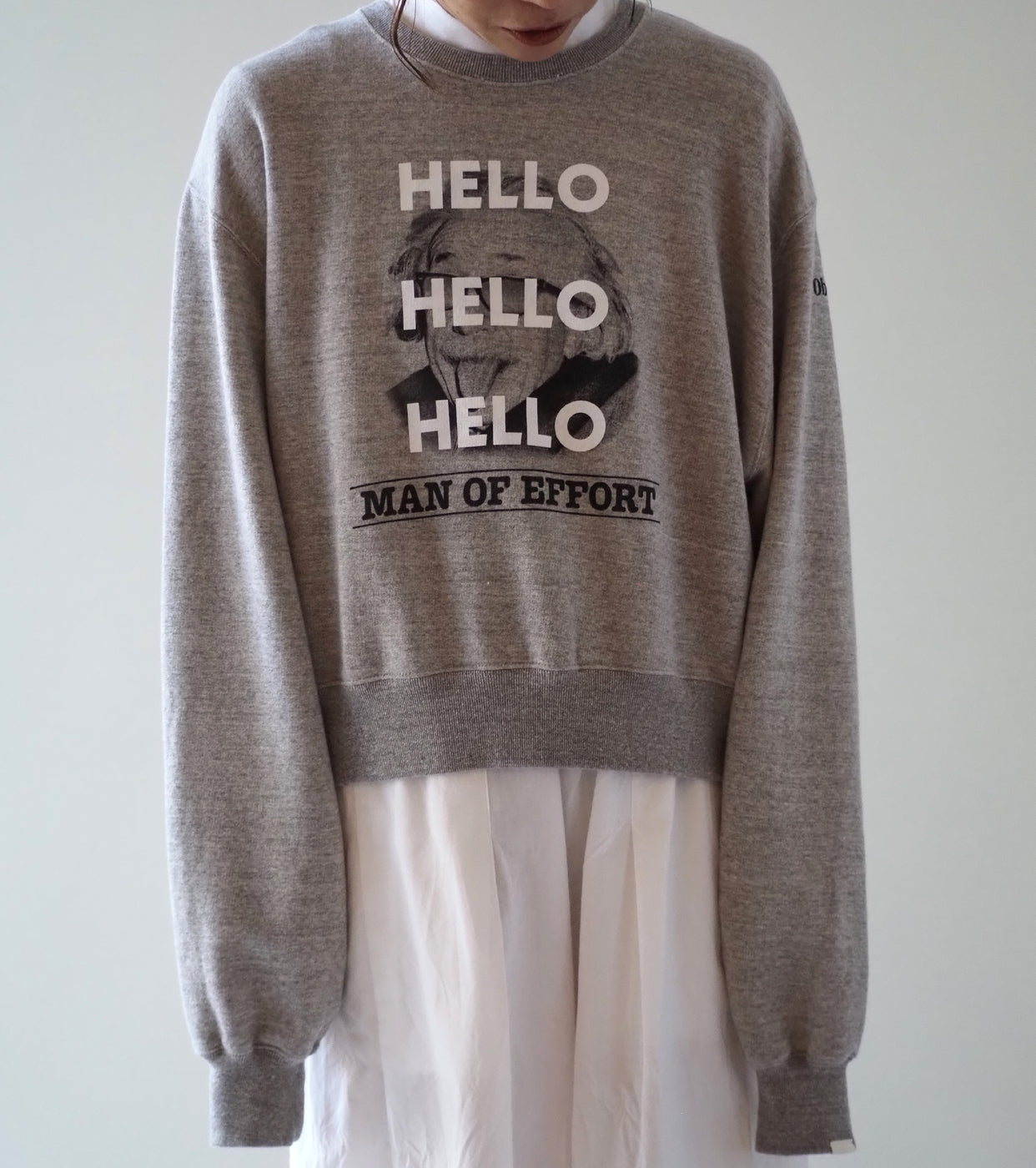 Oblada  HELLO SWEAT , Gray