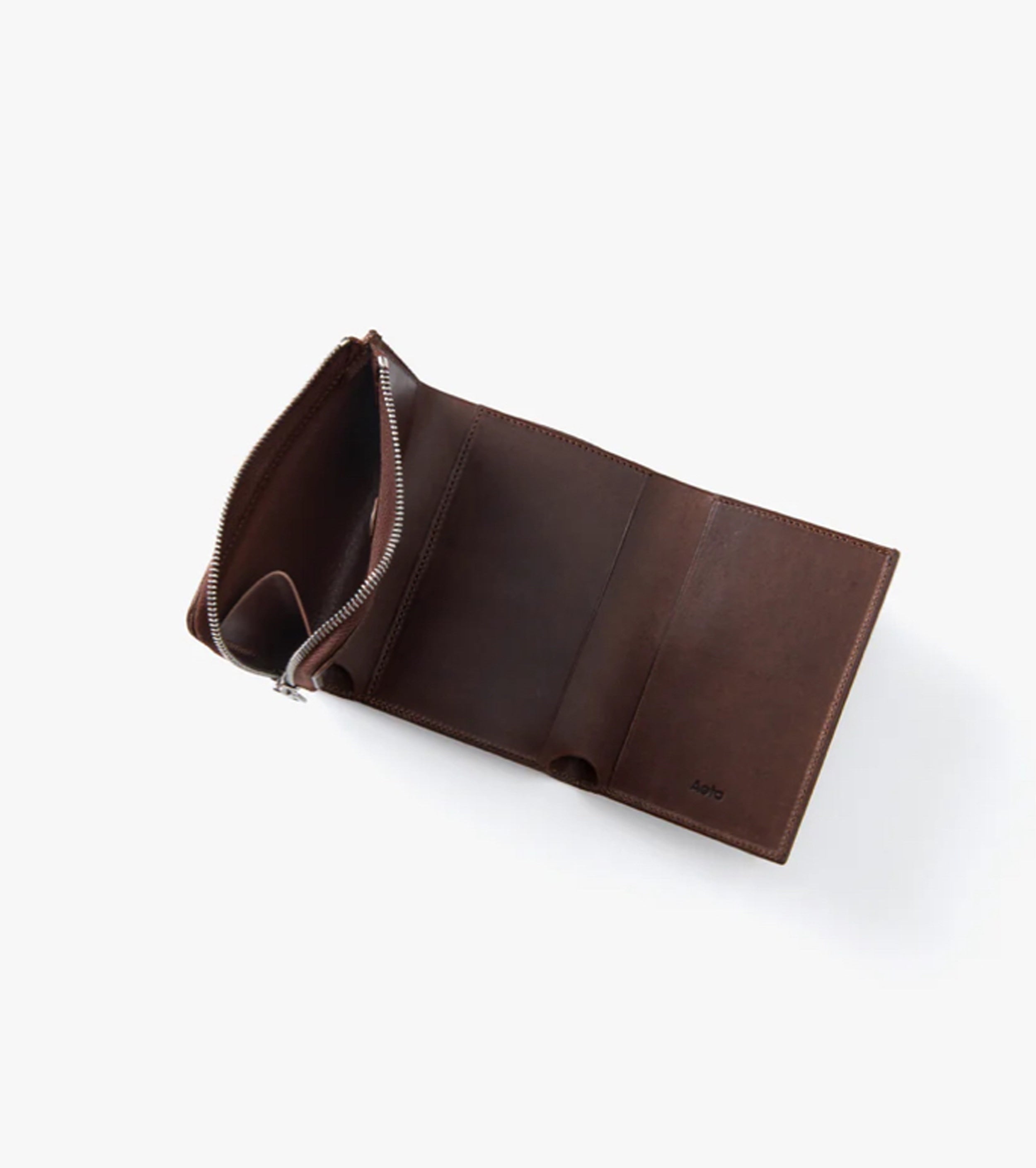 Aeta Folded Wallet , Brown