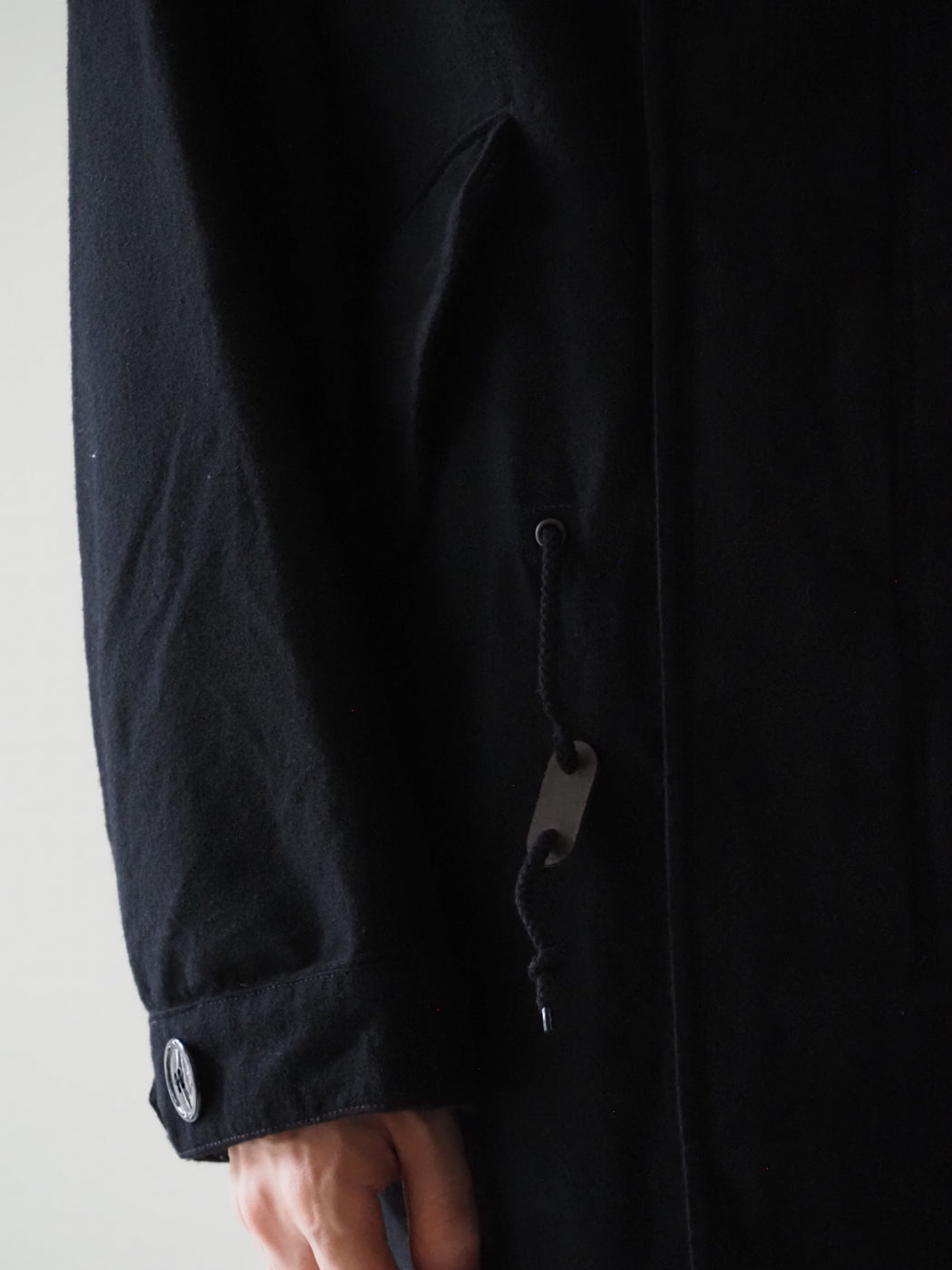 BAUTH MILITARY FOOD COAT , Black