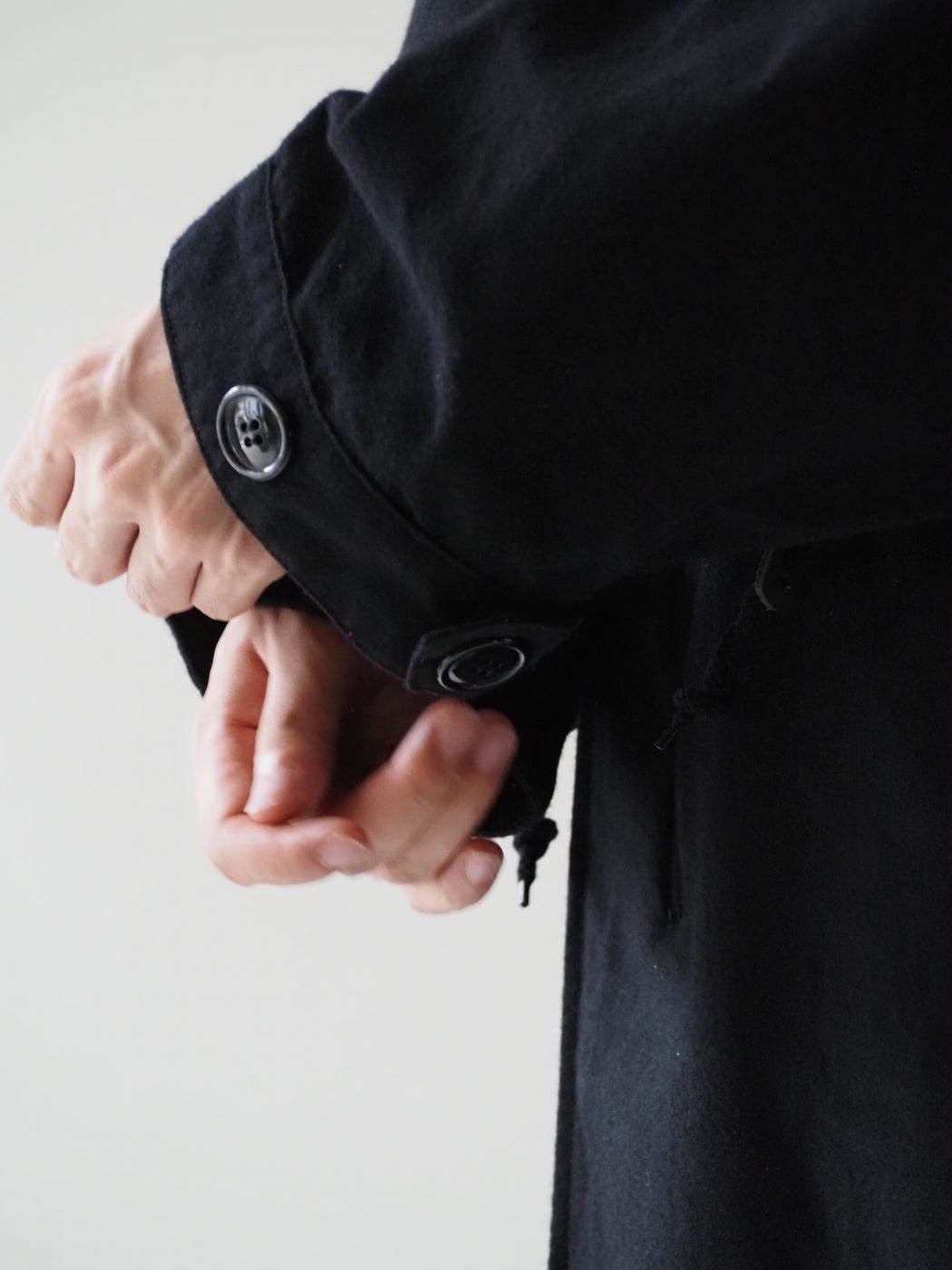 BAUTH MILITARY FOOD COAT , Black