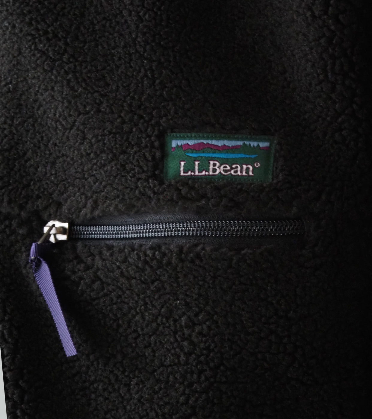 L.L.Bean JAPAN EDITION Men's Topsham Boa Fleece Jacket , Charcoal