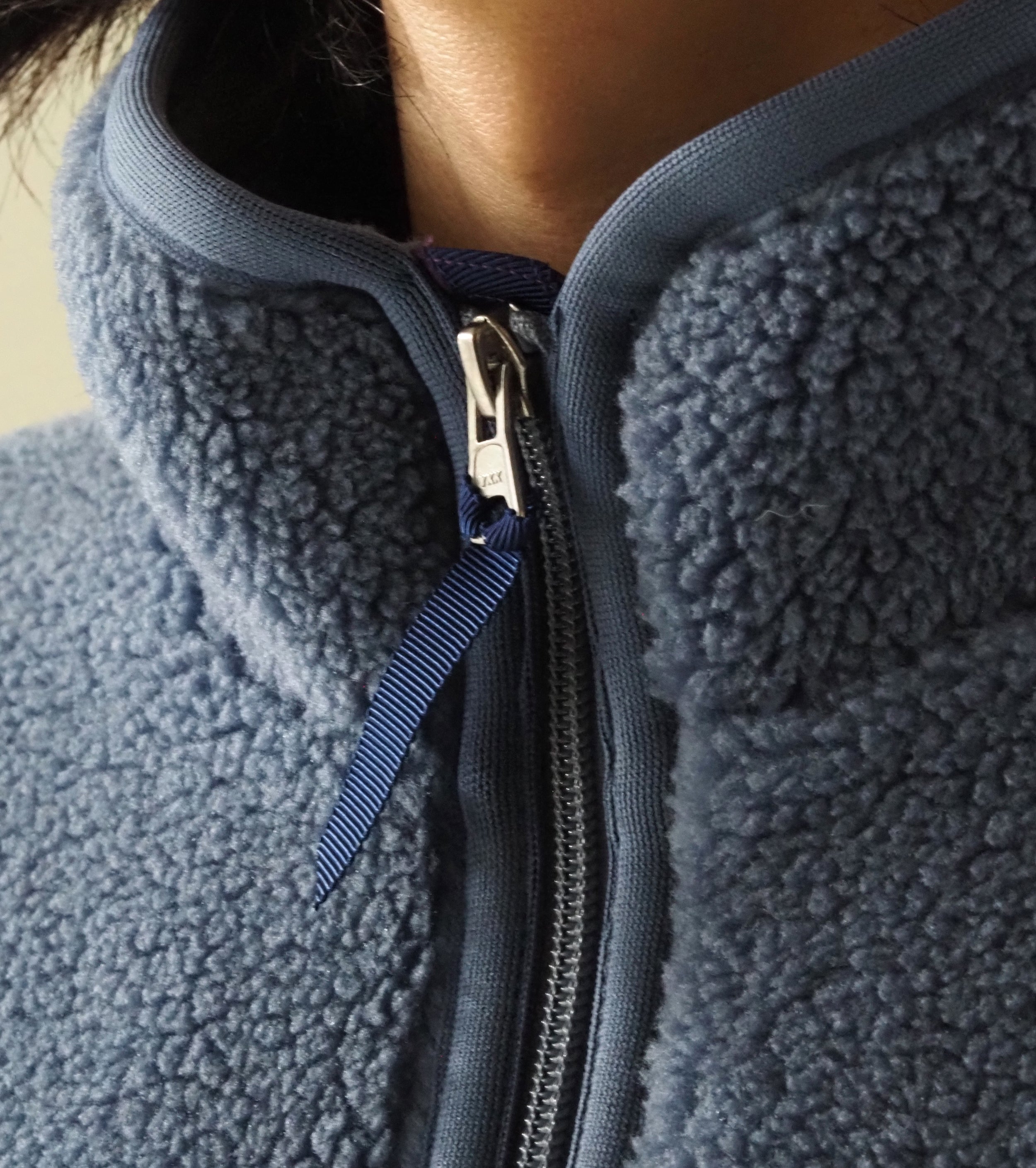 L.L.Bean JAPAN EDITION Men's Topsham Boa Fleece Jacket ,  Stone Blue