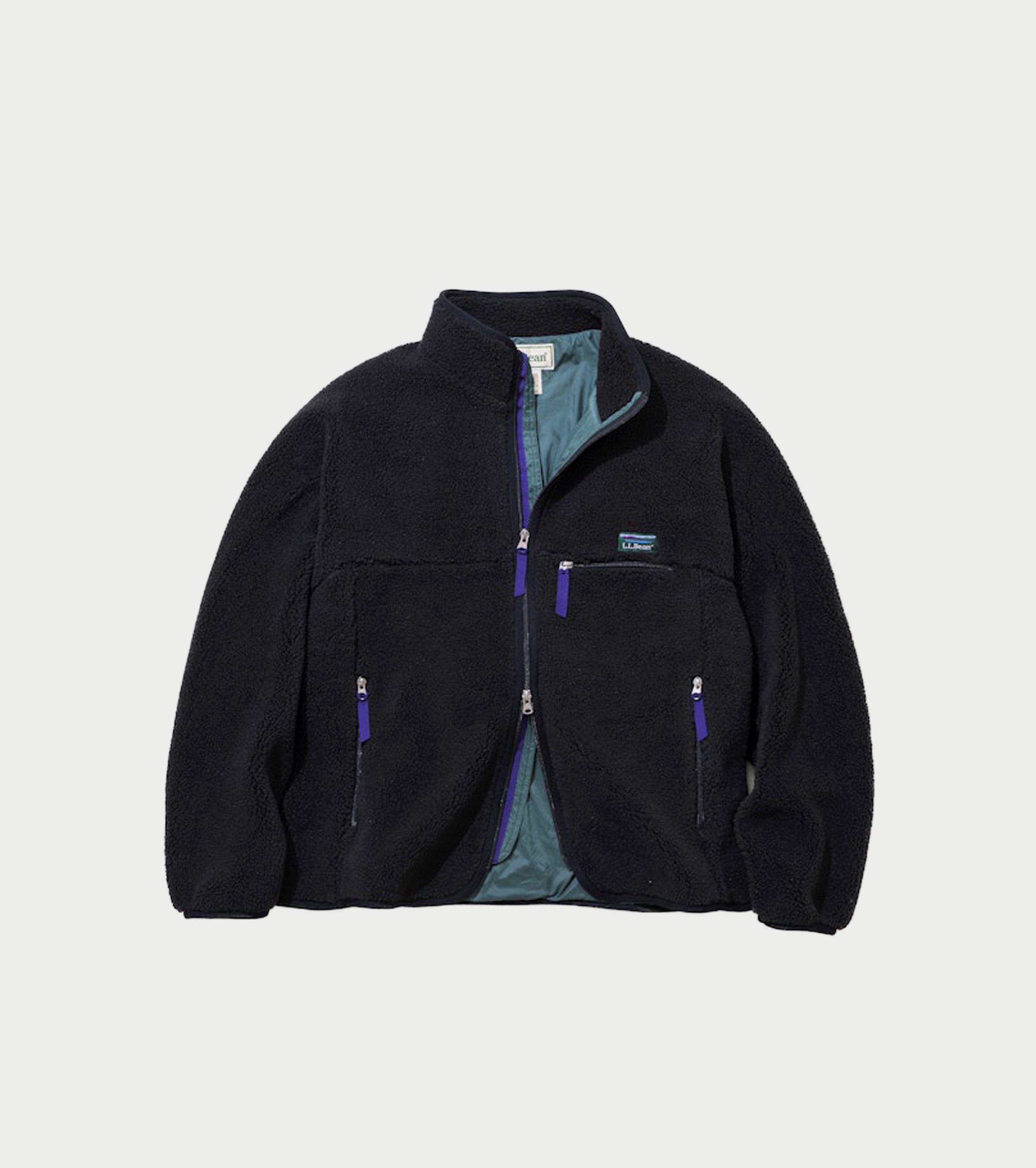 L.L.Bean JAPAN EDITION Men's Topsham Boa Fleece Jacket , Charcoal