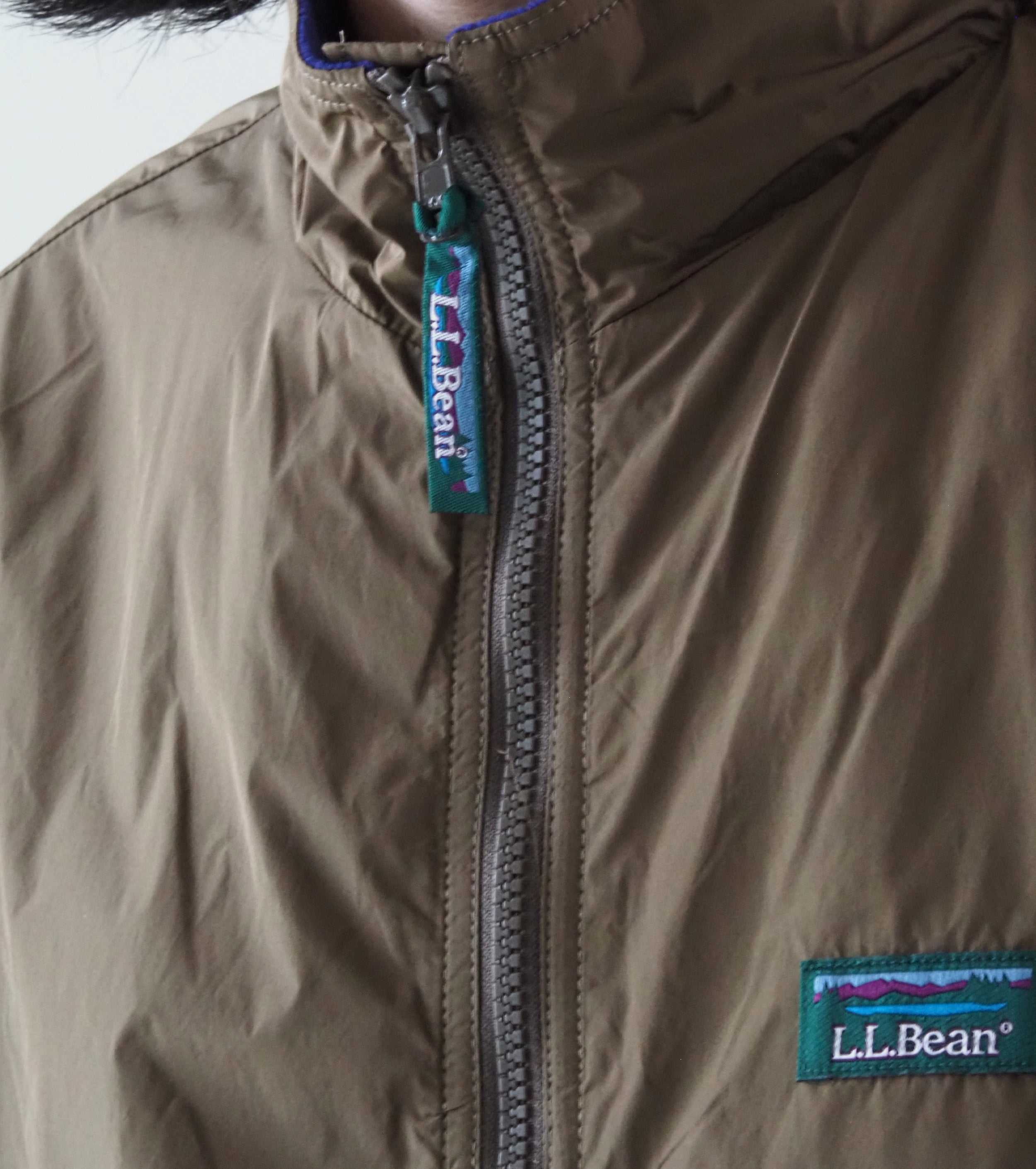 L.L.Bean JAPAN EDITION Men's Lovell Microfleece lined Jacket, Mocha