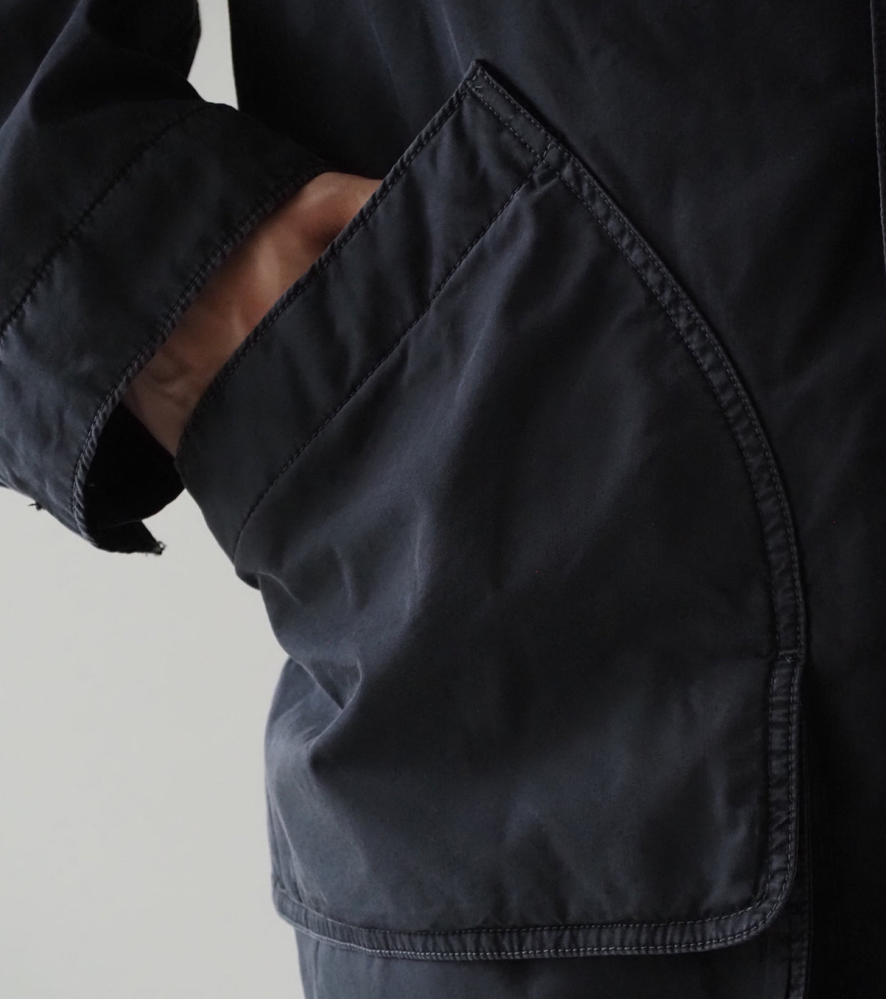 L.L.Bean JAPAN EDITION ビーンズ・フィールド・コート インサレーテッド インディゴ  , Fade Black