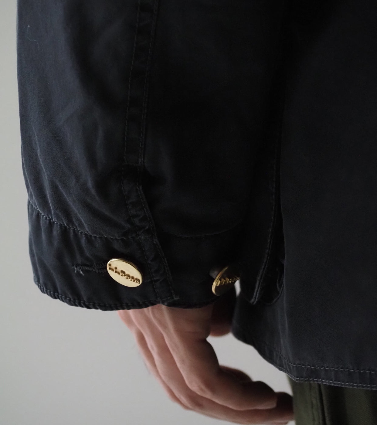 L.L.Bean JAPAN EDITION ビーンズ・フィールド・コート インサレーテッド インディゴ  , Fade Black