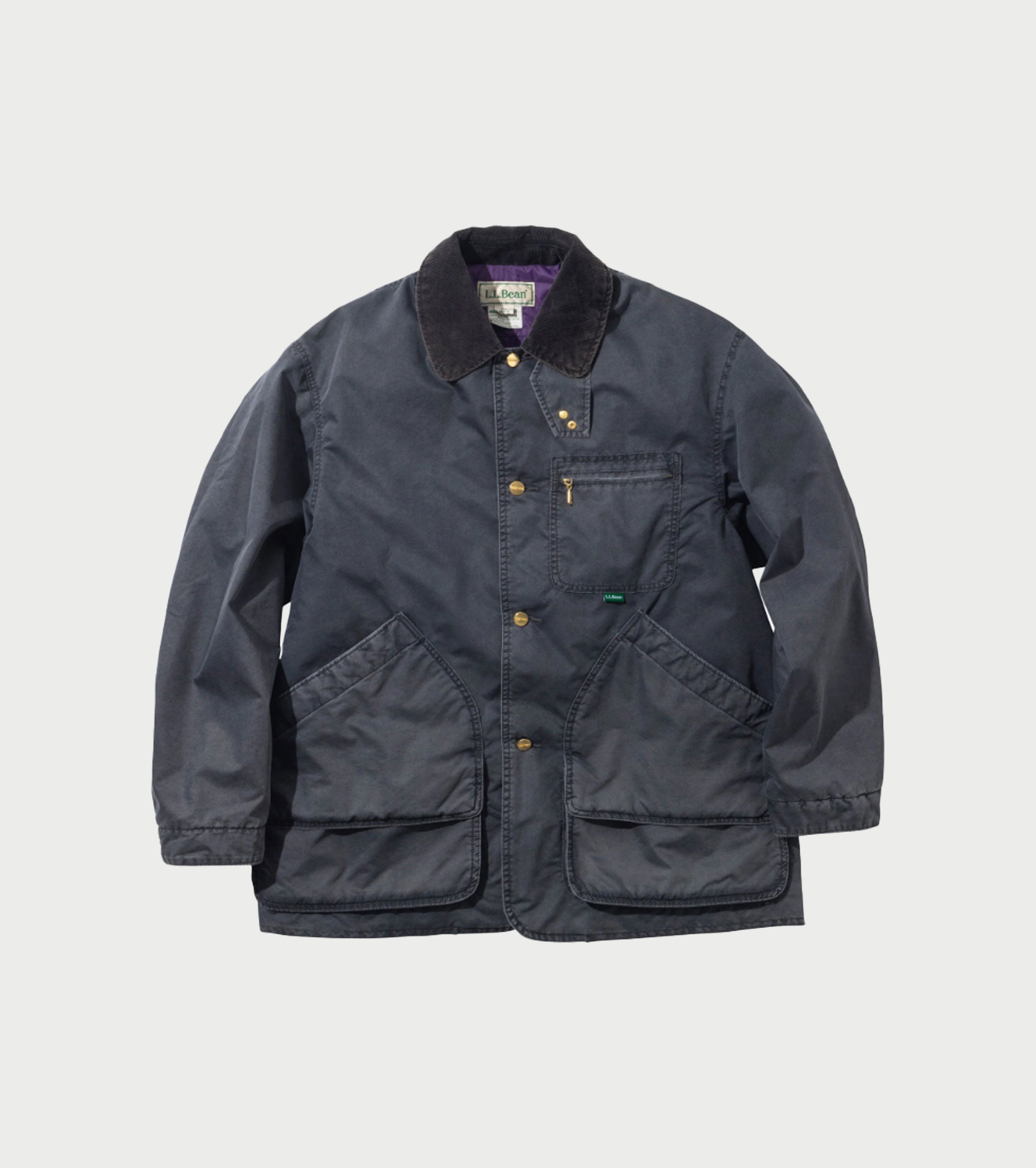 L.L.Bean JAPAN EDITION ビーンズ・フィールド・コート インサレーテッド インディゴ  , Fade Black