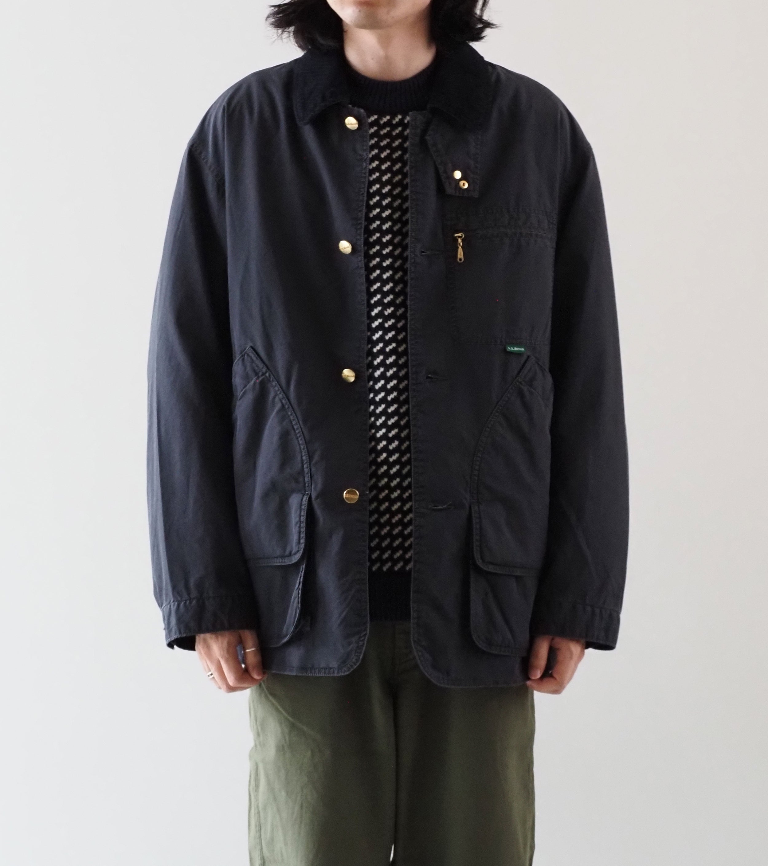 L.L.Bean JAPAN EDITION ビーンズ・フィールド・コート インサレーテッド インディゴ  , Fade Black