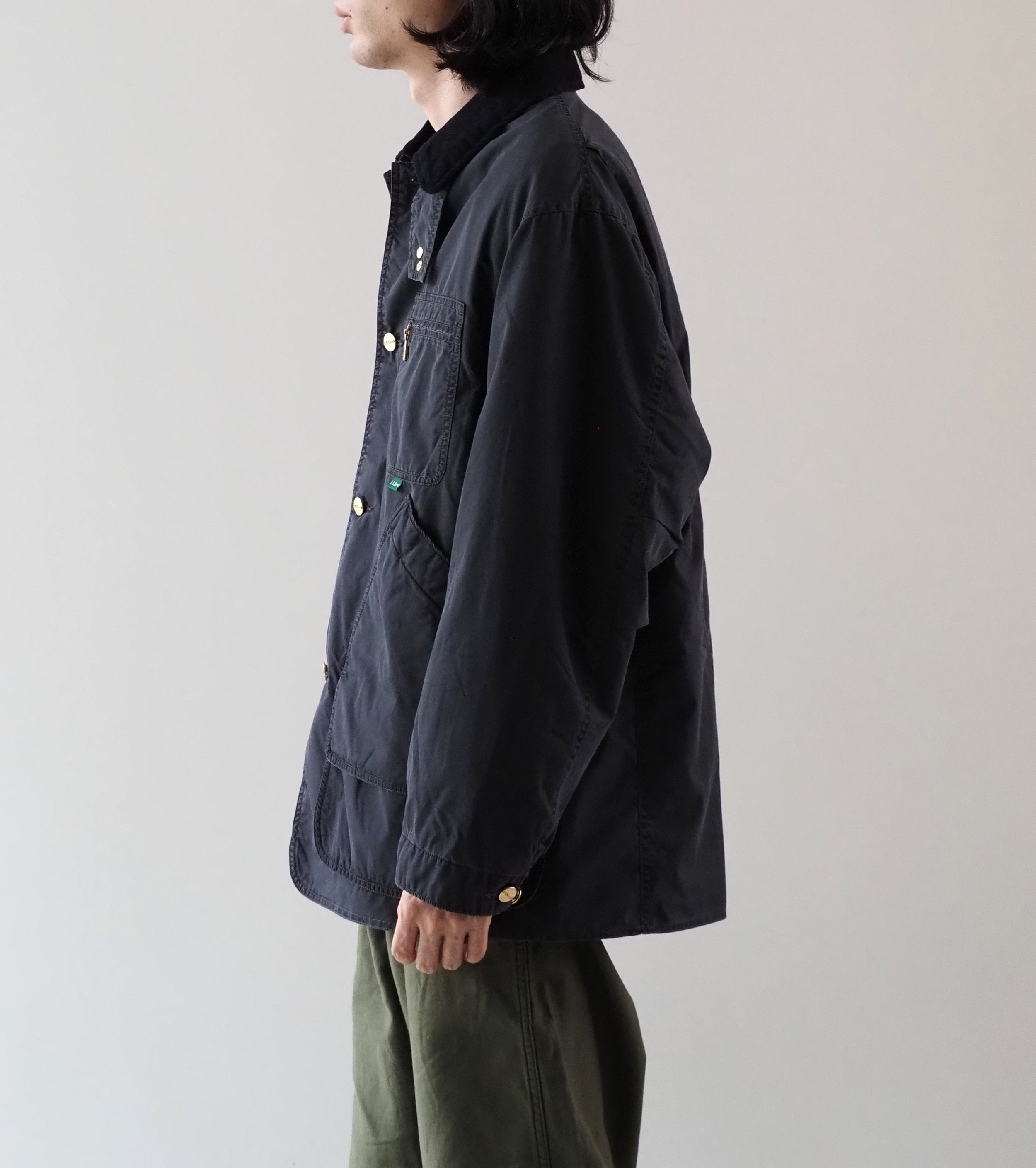 L.L.Bean JAPAN EDITION ビーンズ・フィールド・コート インサレーテッド インディゴ  , Fade Black