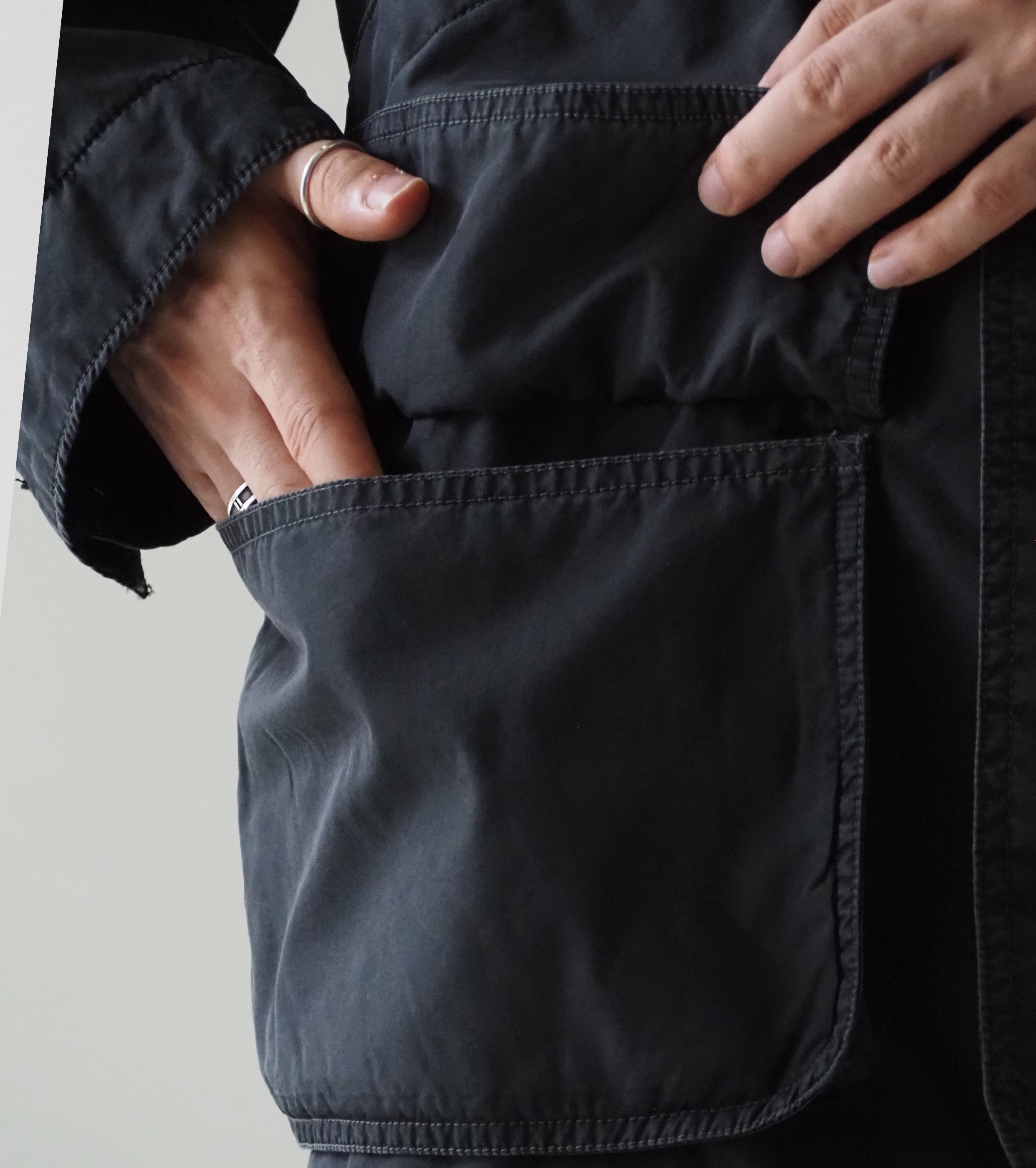 L.L.Bean JAPAN EDITION ビーンズ・フィールド・コート インサレーテッド インディゴ  , Fade Black