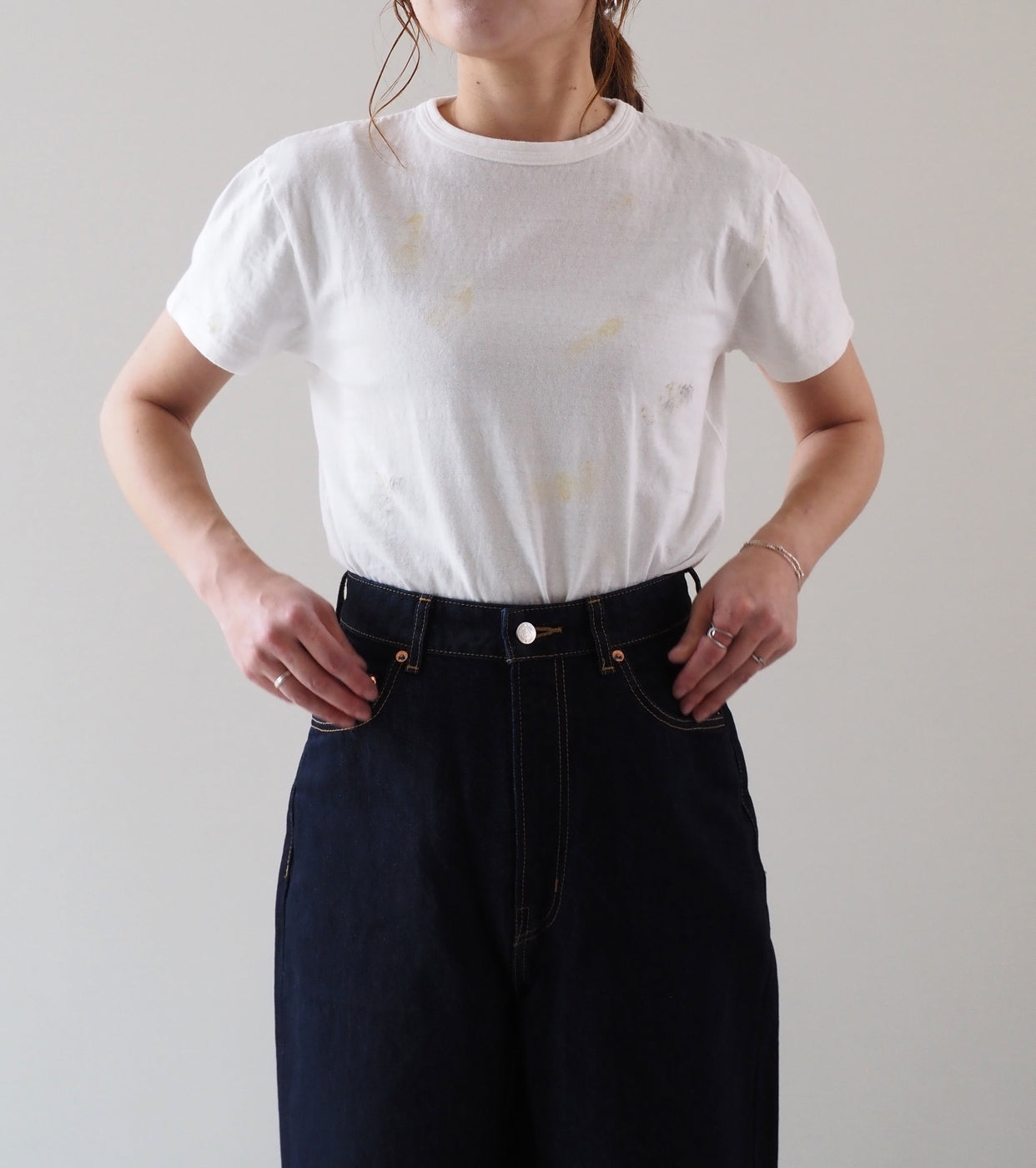 Oblada ペイント コンパクト ティー, White