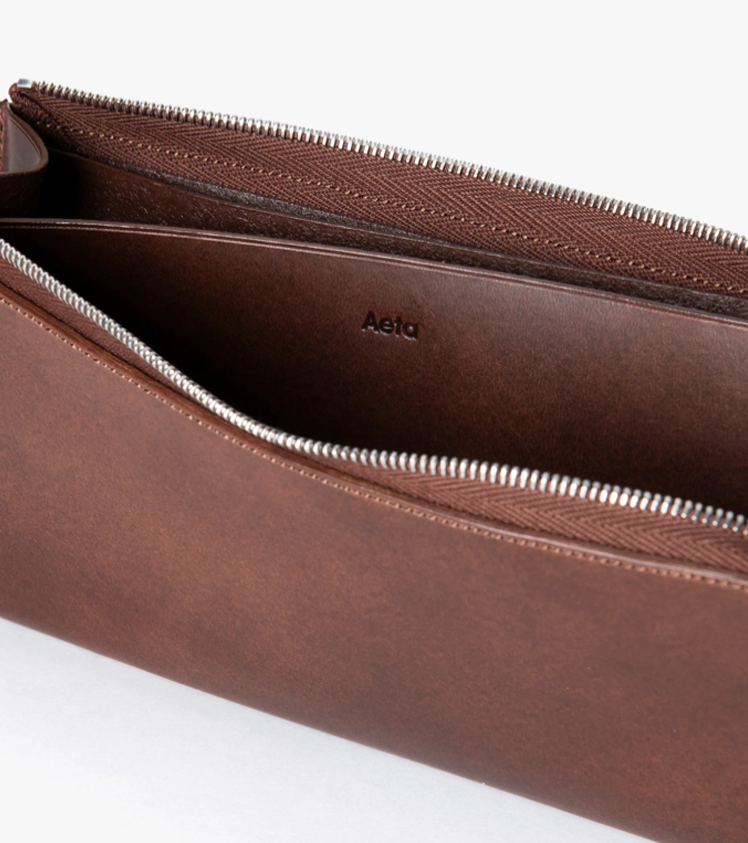 Aeta L-SHAPED Long Wallet , Brown
