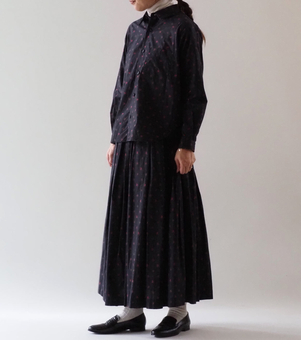YAECA CANVAS DESIGN Button Skirt , Clio