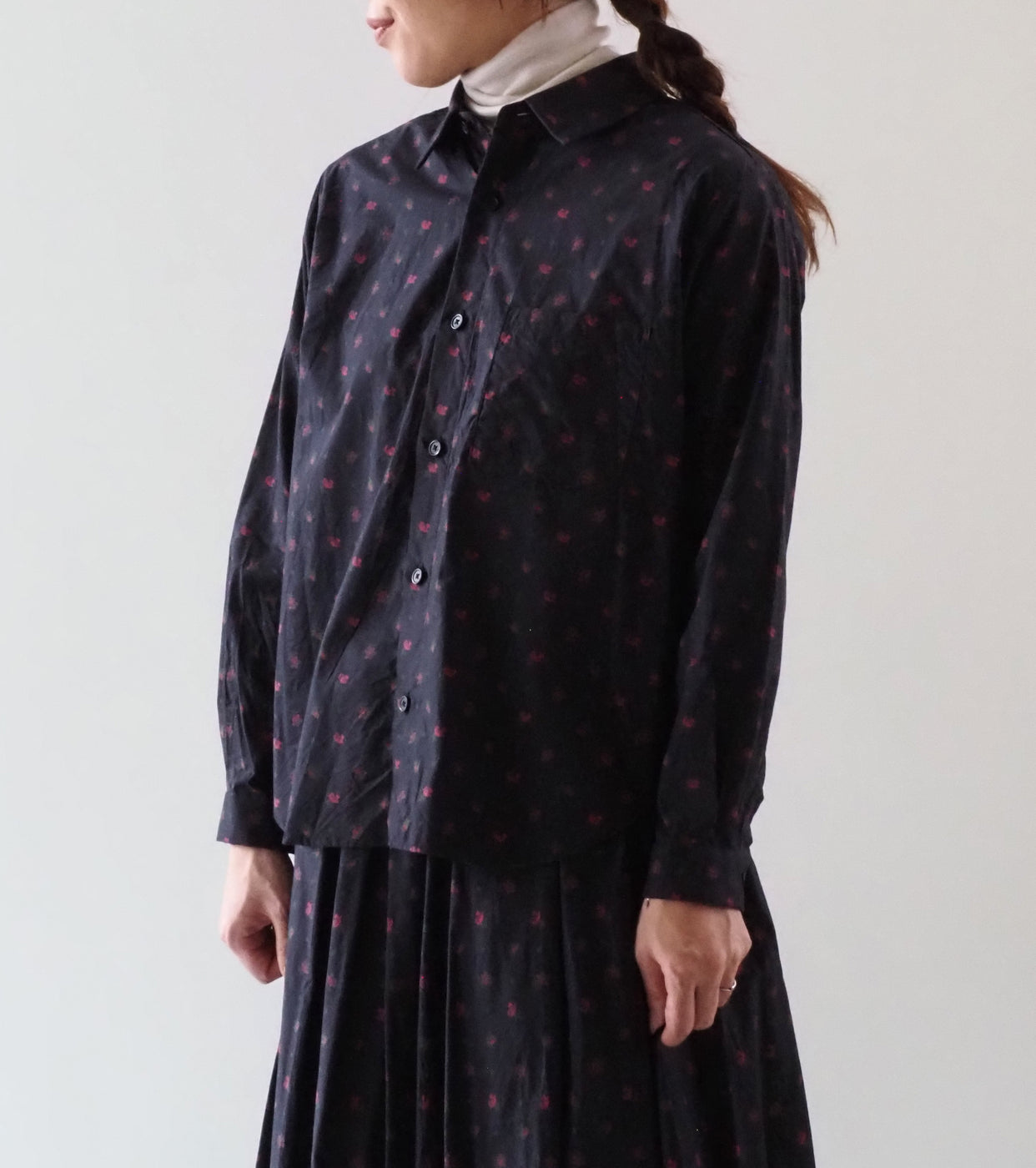 YAECA CANVAS DESIGN Button Skirt , Clio