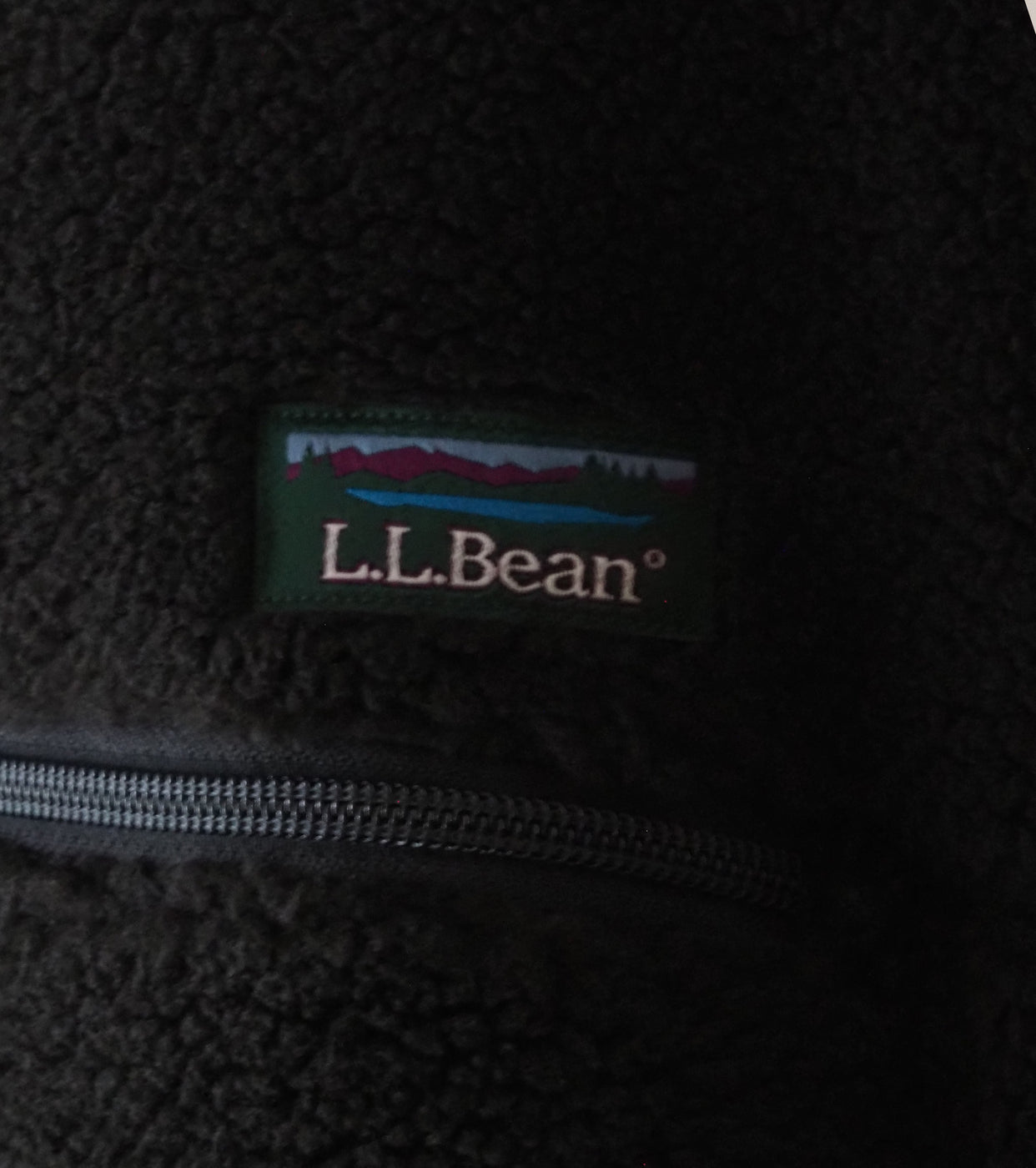 L.L.Bean JAPAN EDITION Women's Topsham Boa Fleece Jacket, Charcoal