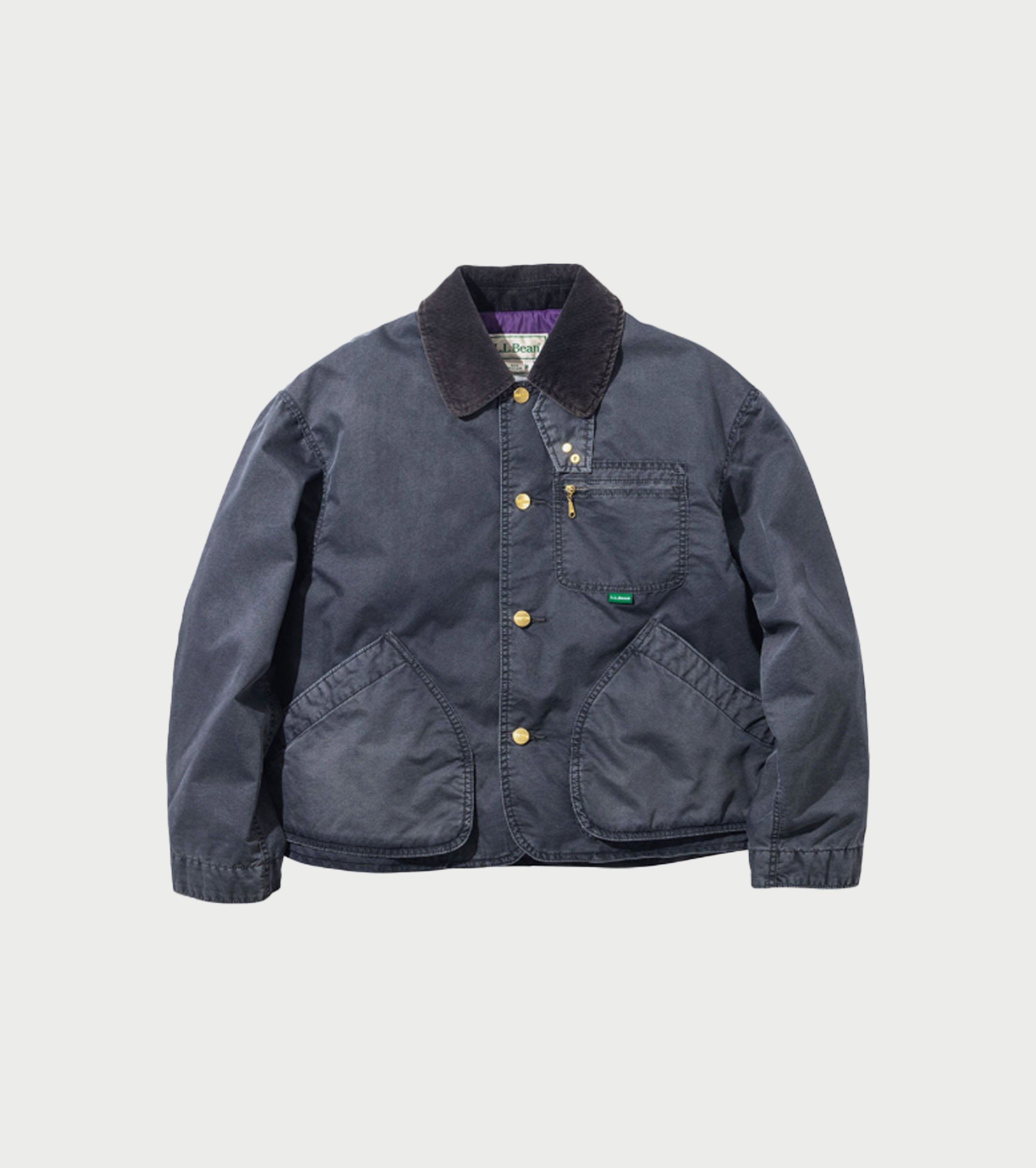 L.L.Bean JAPAN EDITION  ウィメンズ ビーンズ・フィールド・コート インサレーテッド インディゴ  , Fade Black