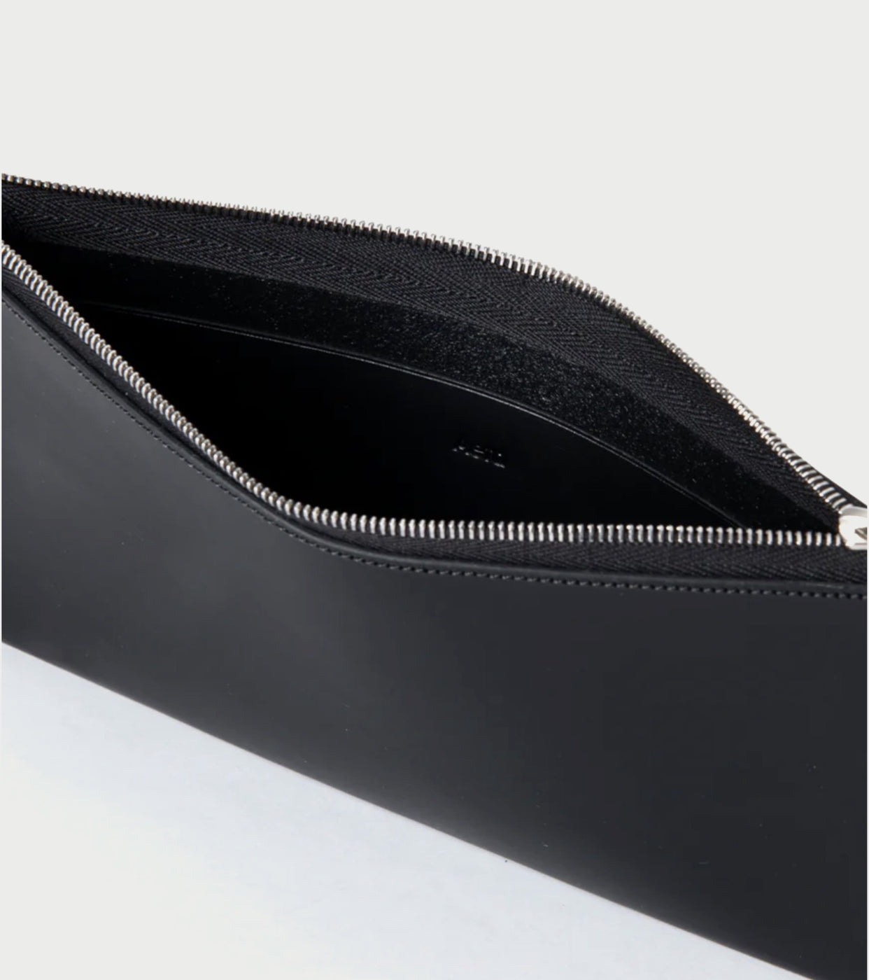 Aeta フラット ロング ウォレット, Matte Black