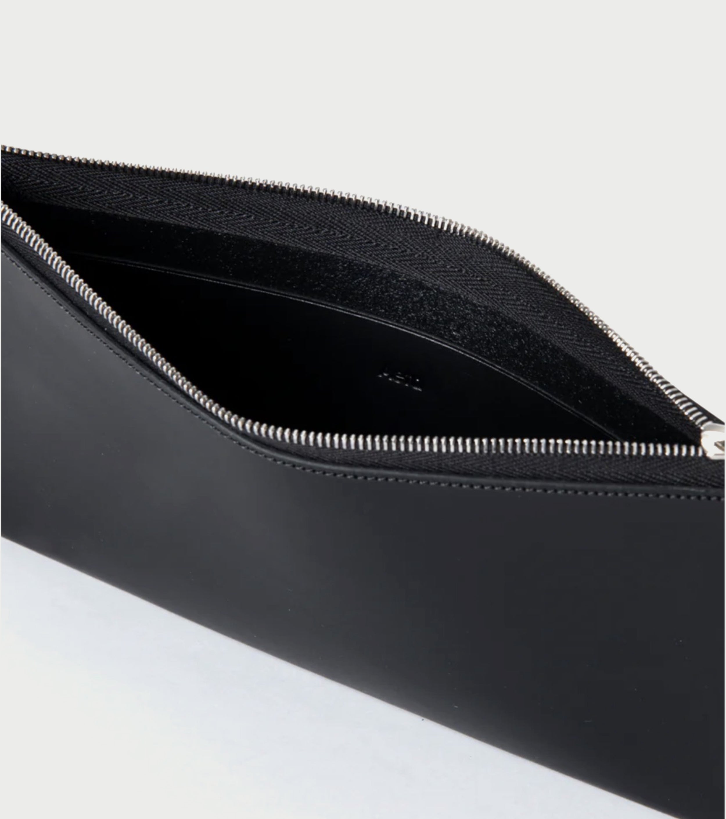 Aeta フラット ロング ウォレット, Matte Black