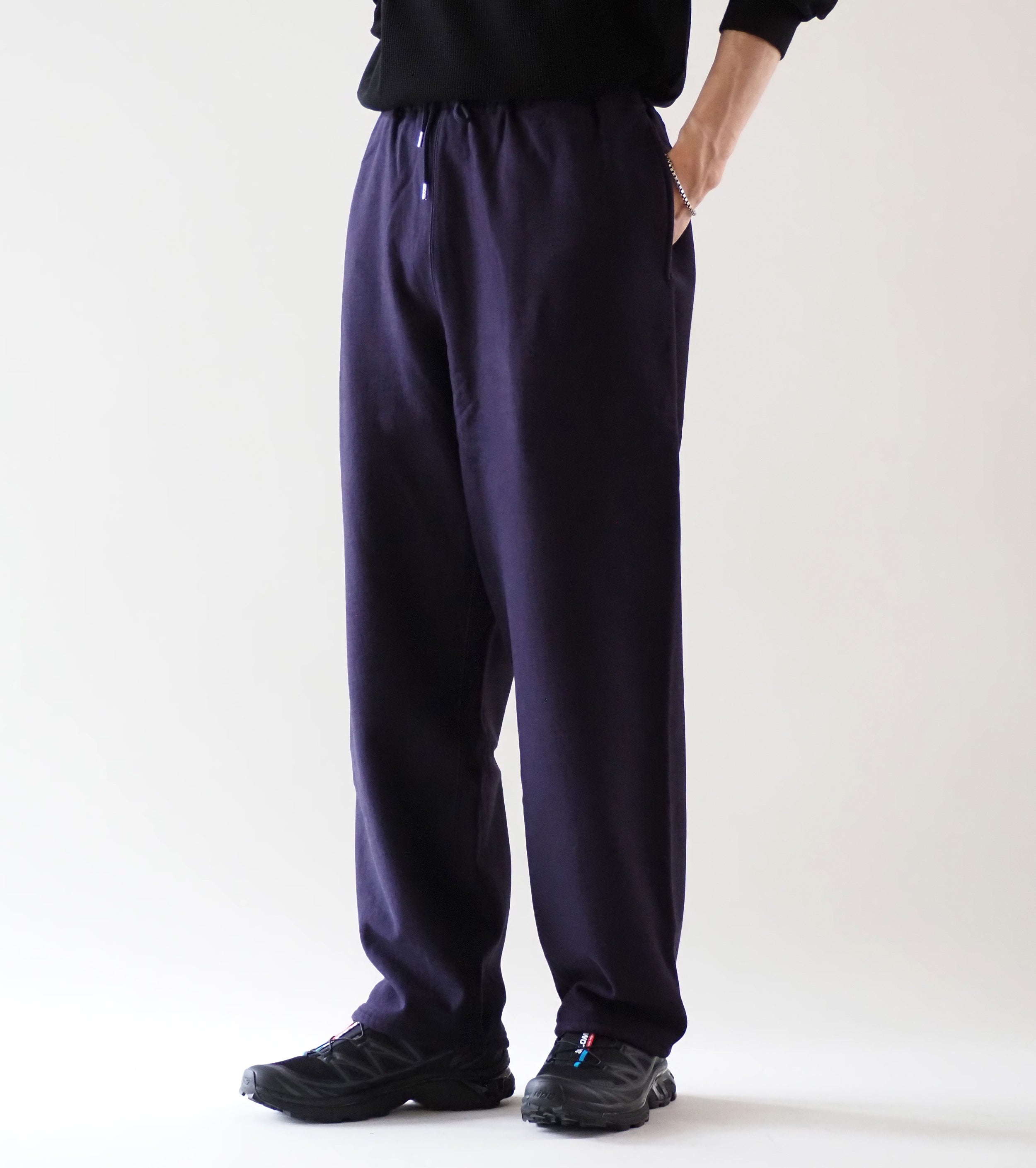 blurhms ROOTSTOCK ソフト＆ハード スウェット パンツ, Dark Purple