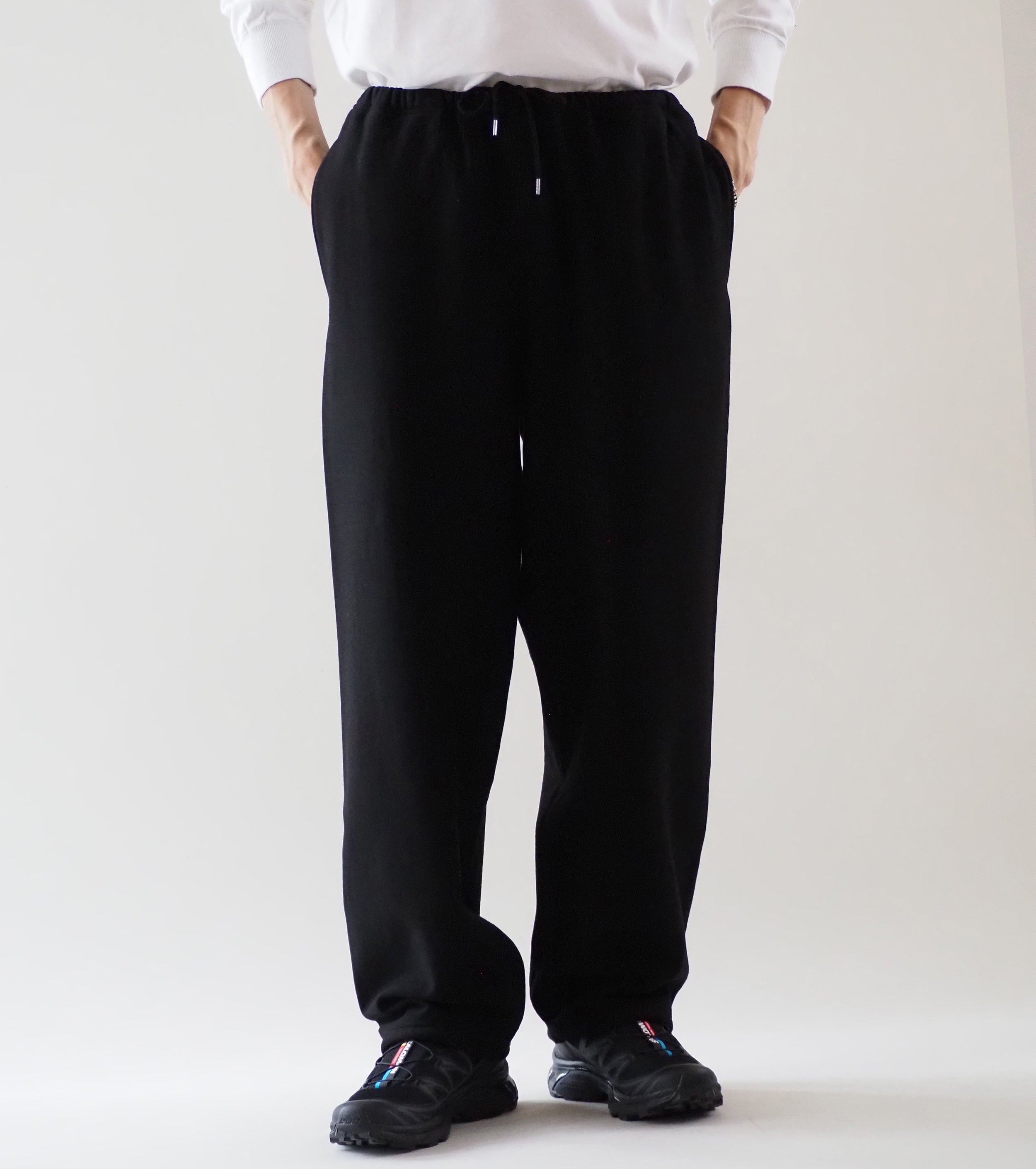 blurhms ROOTSTOCK ソフト＆ハード スウェット パンツ, Black