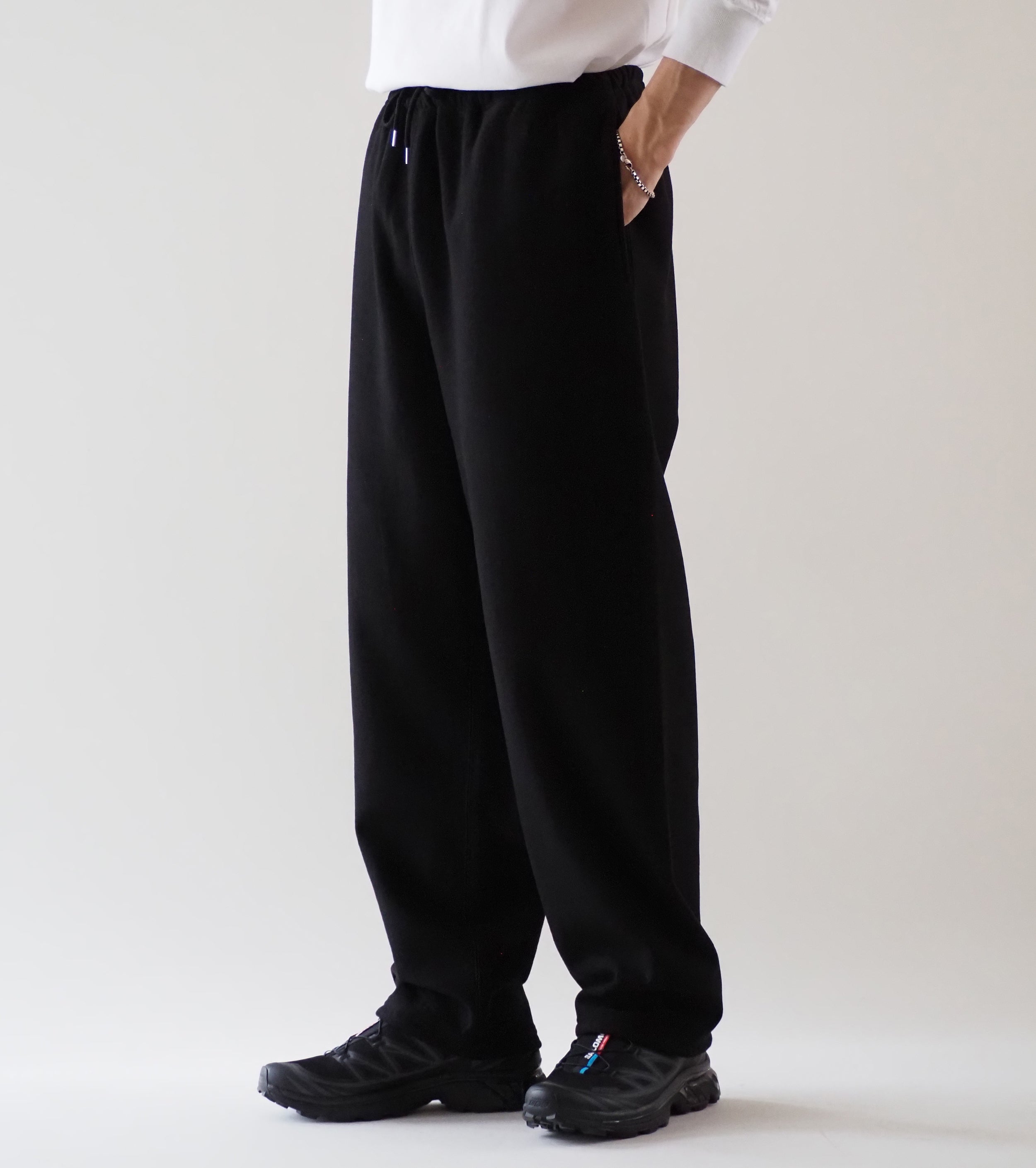 blurhms ROOTSTOCK ソフト＆ハード スウェット パンツ, Black