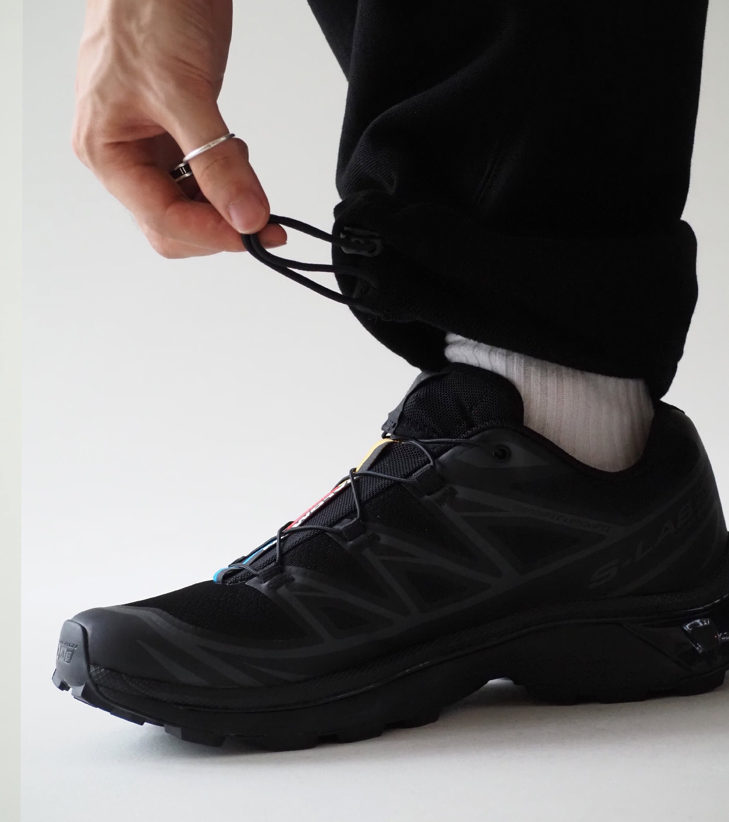 blurhms ROOTSTOCK ソフト＆ハード スウェット パンツ, Black