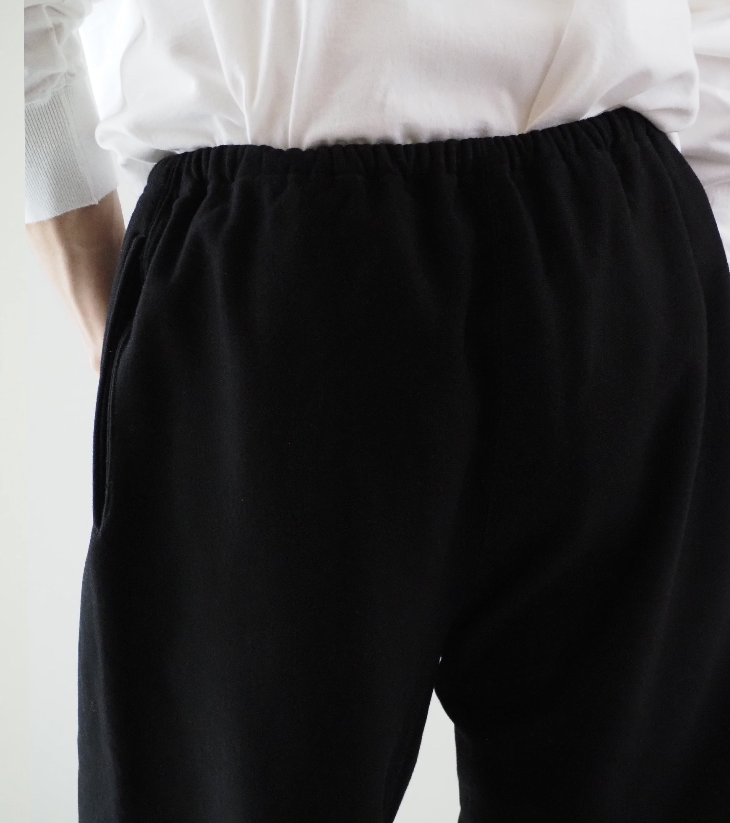 blurhms ROOTSTOCK ソフト＆ハード スウェット パンツ, Black