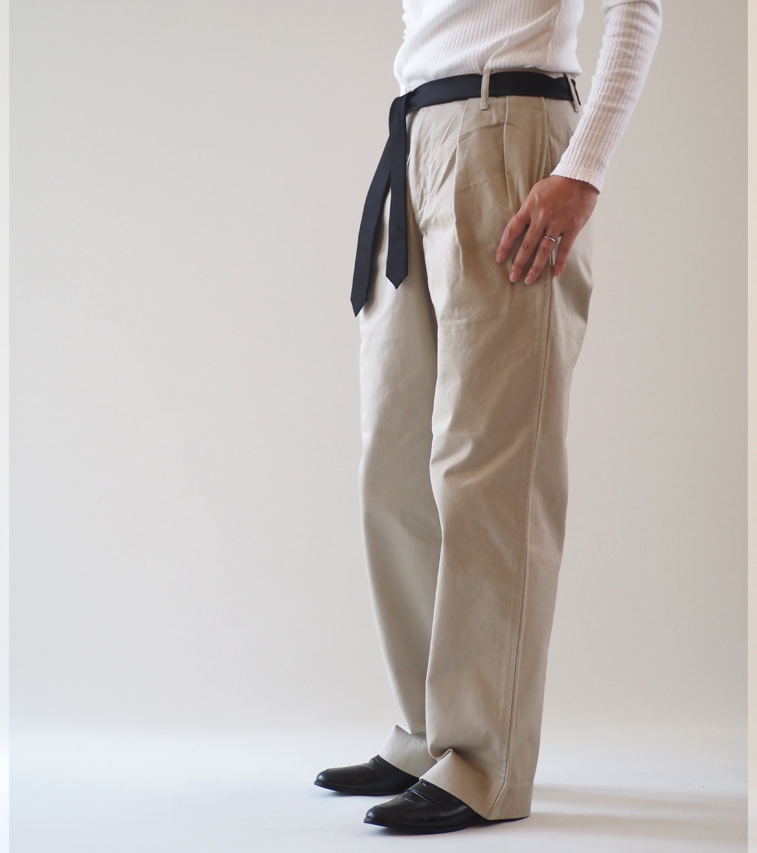 J.B. ATTIRE PARIS TROUSER ,Beige