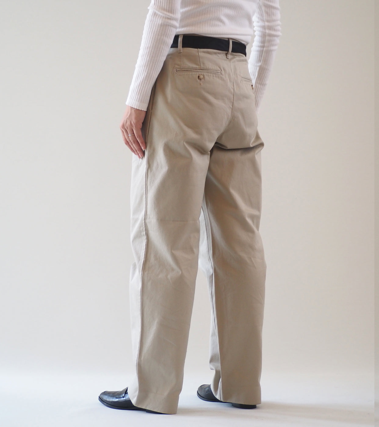 J.B. ATTIRE PARIS TROUSER ,Beige