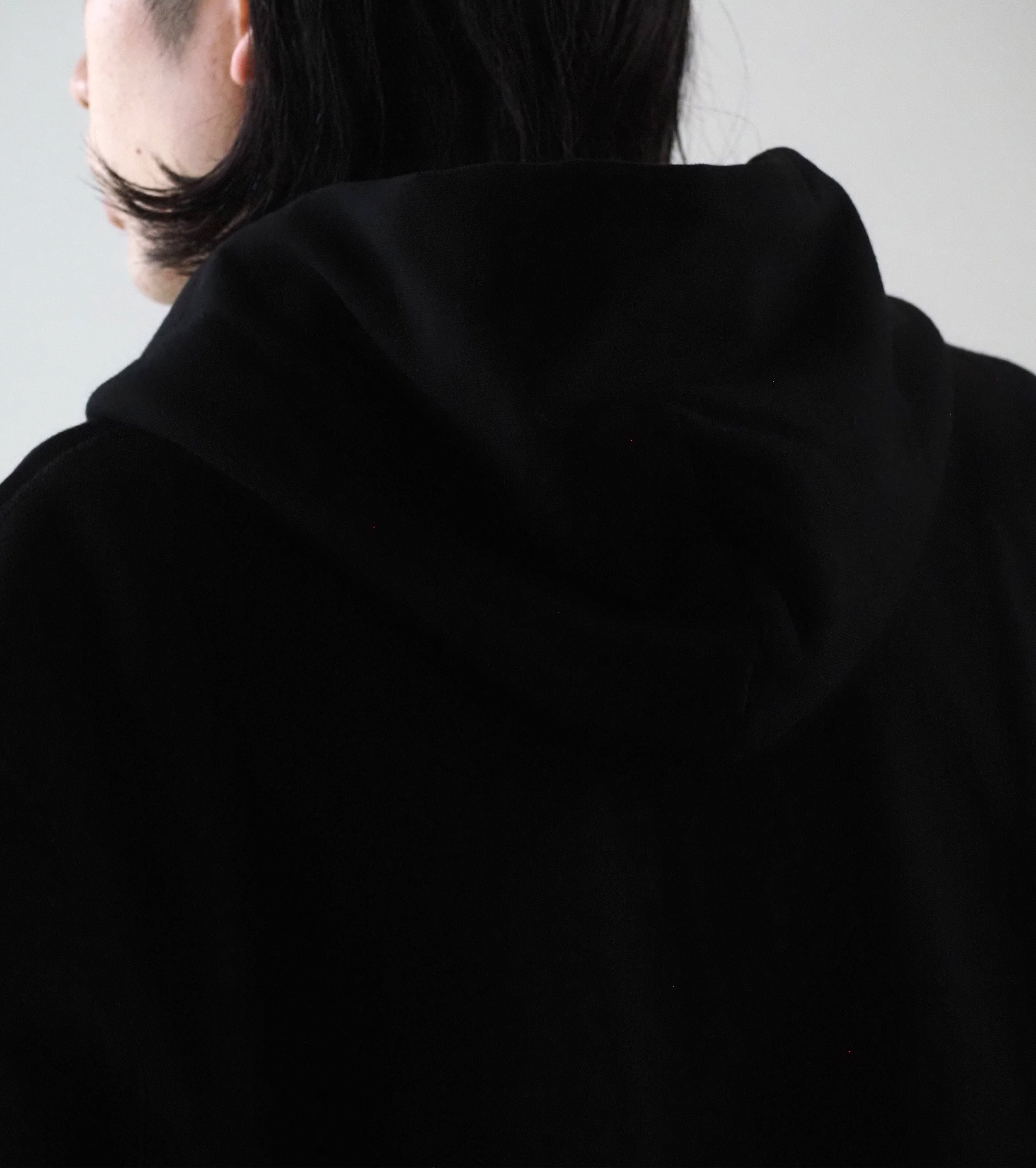 blurhms ROOTSTOCK ソフト＆ハード スウェット フーディー ジップ, Black