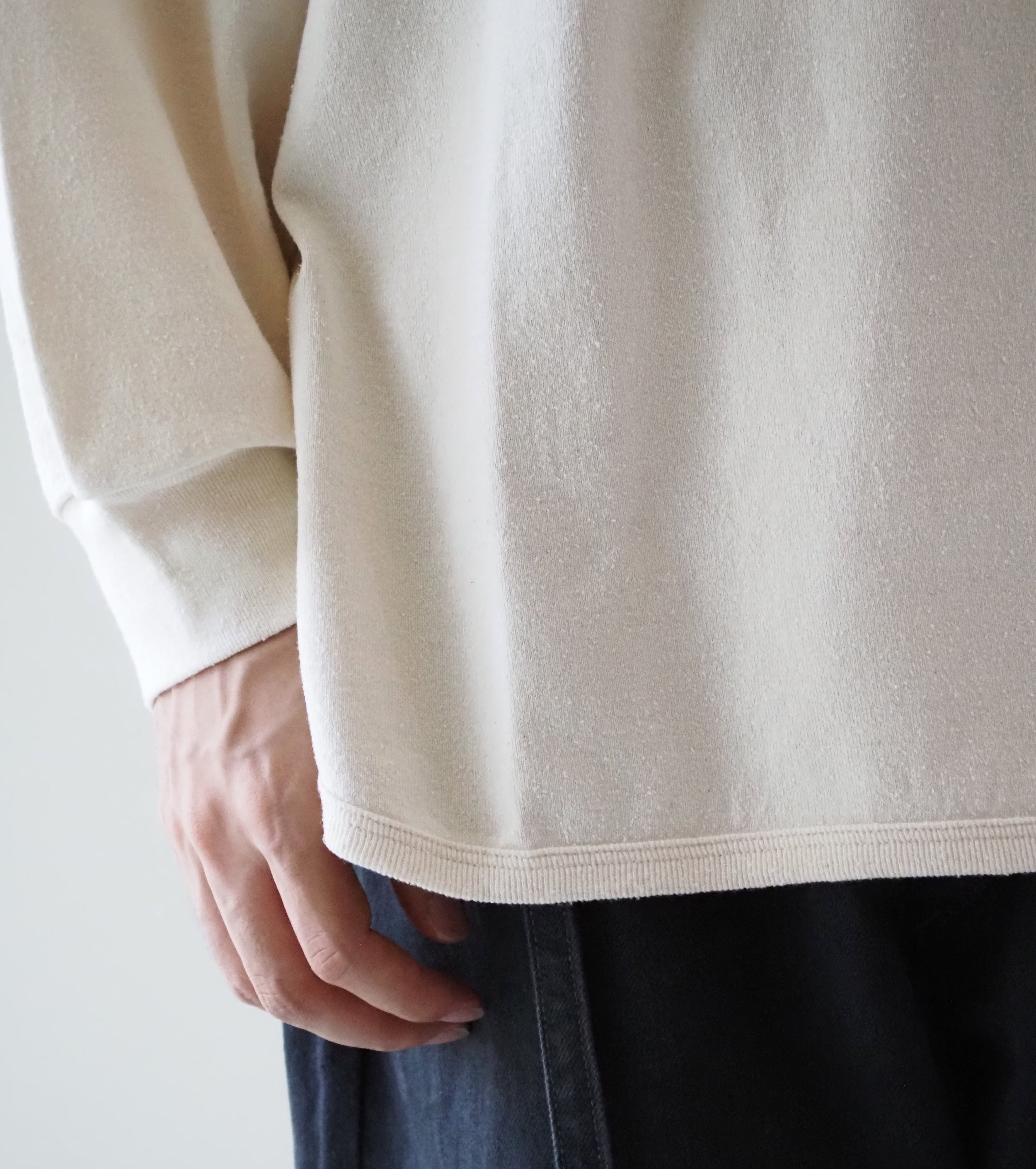 blurhms Cotton Silk Nep Baseball Henry , Ivory