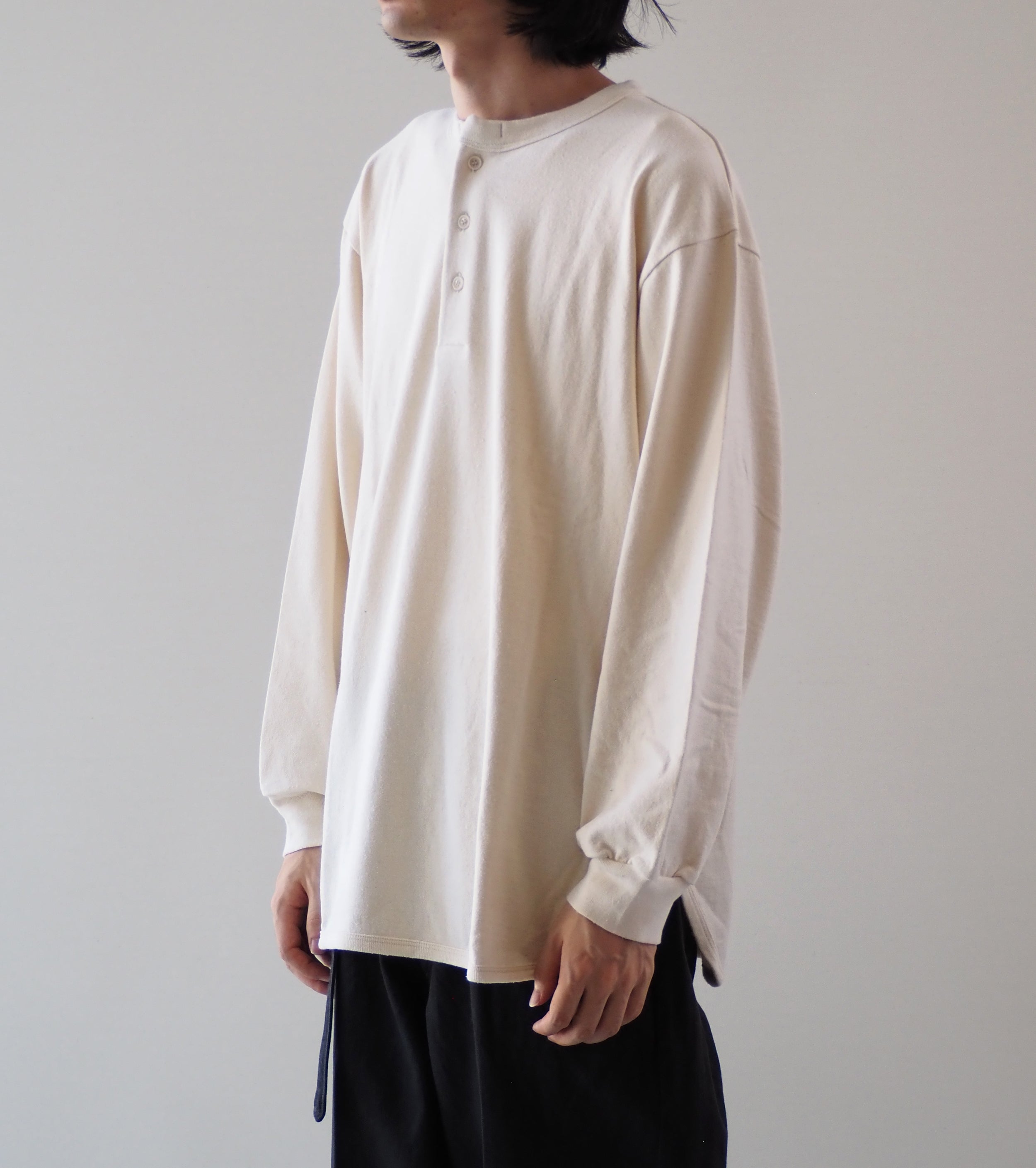 blurhms Cotton Silk Nep Baseball Henry , Ivory