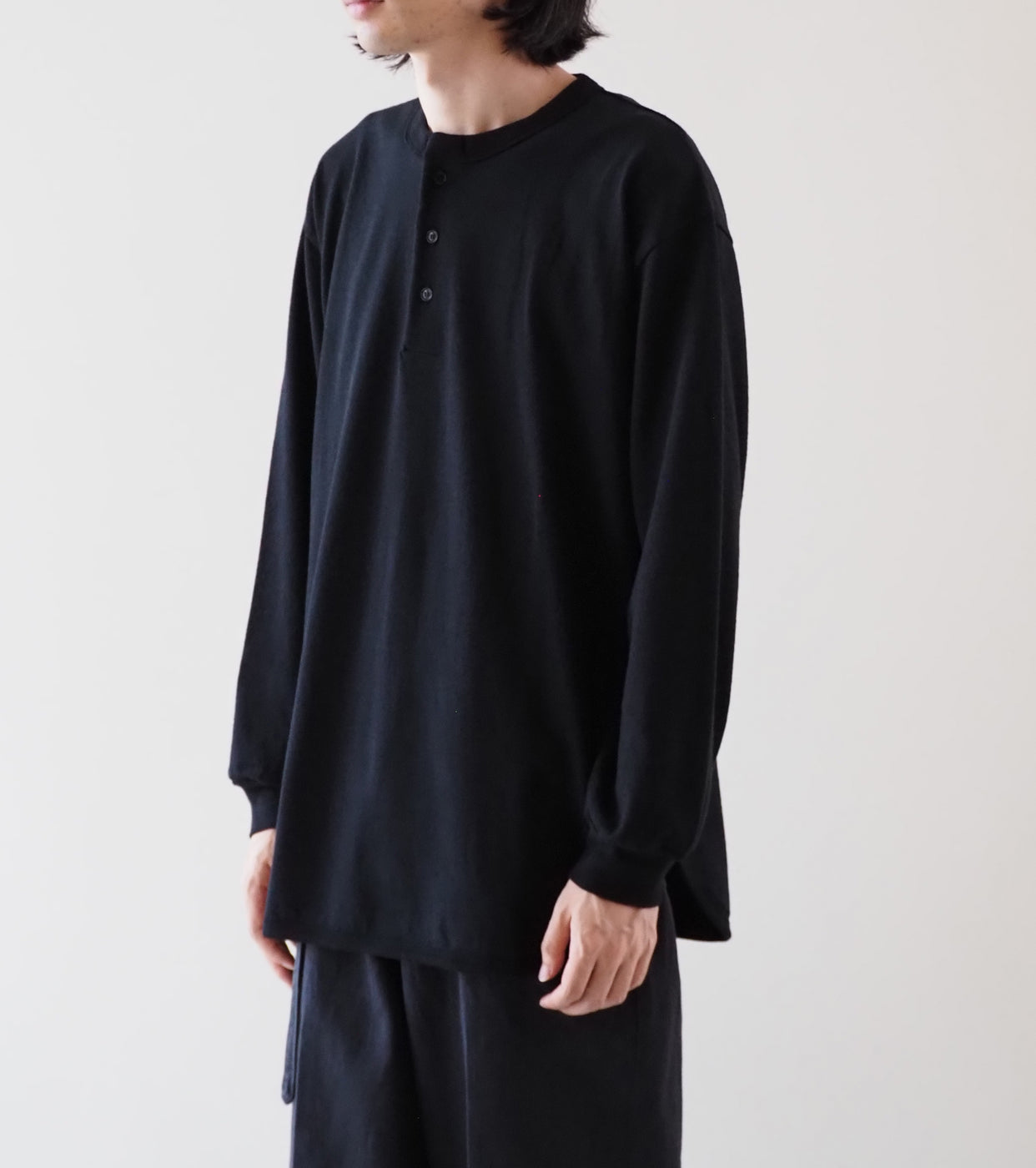 blurhms Cotton Silk Nep Baseball Henry , Black