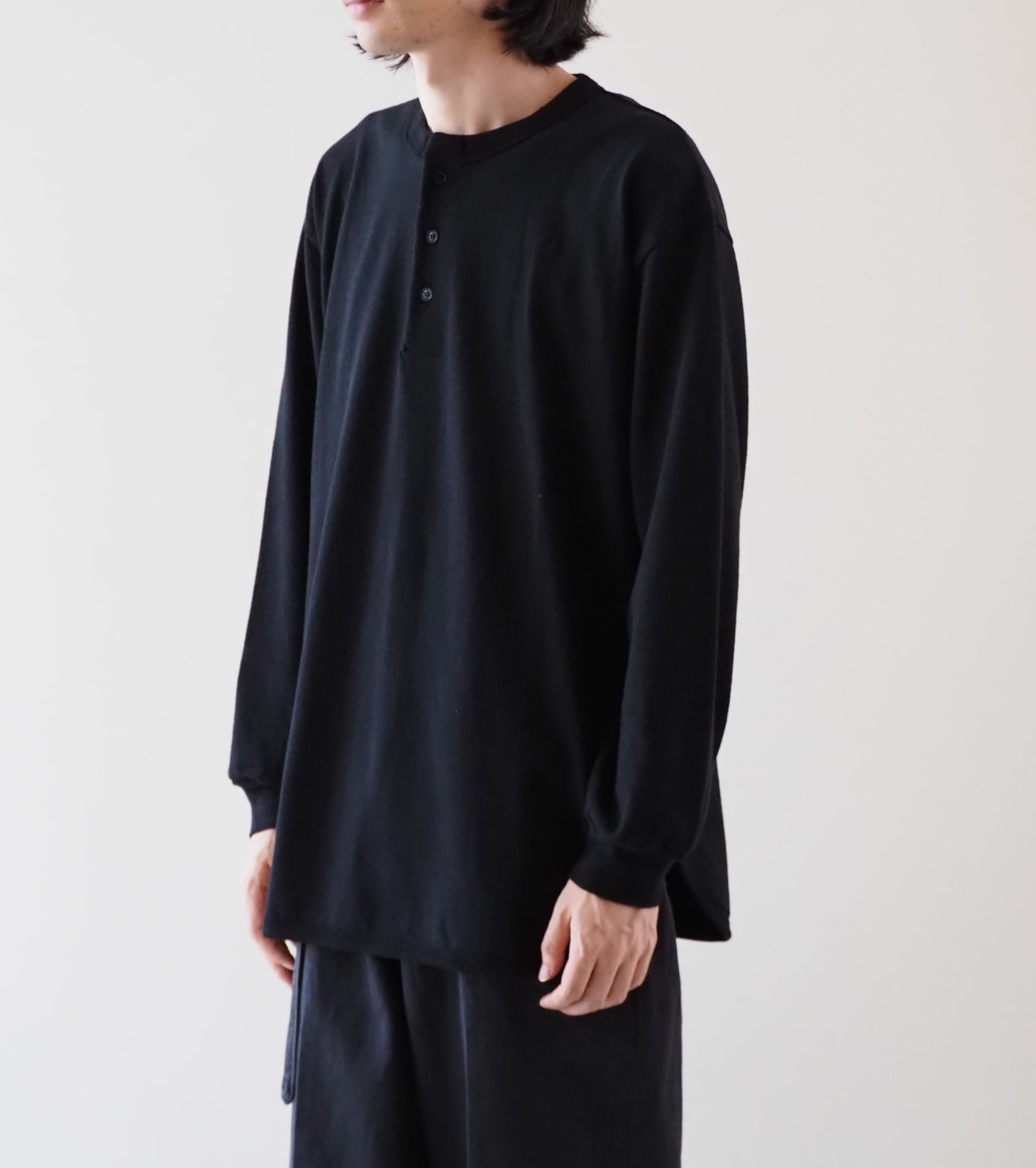 blurhms Cotton Silk Nep Baseball Henry , Black
