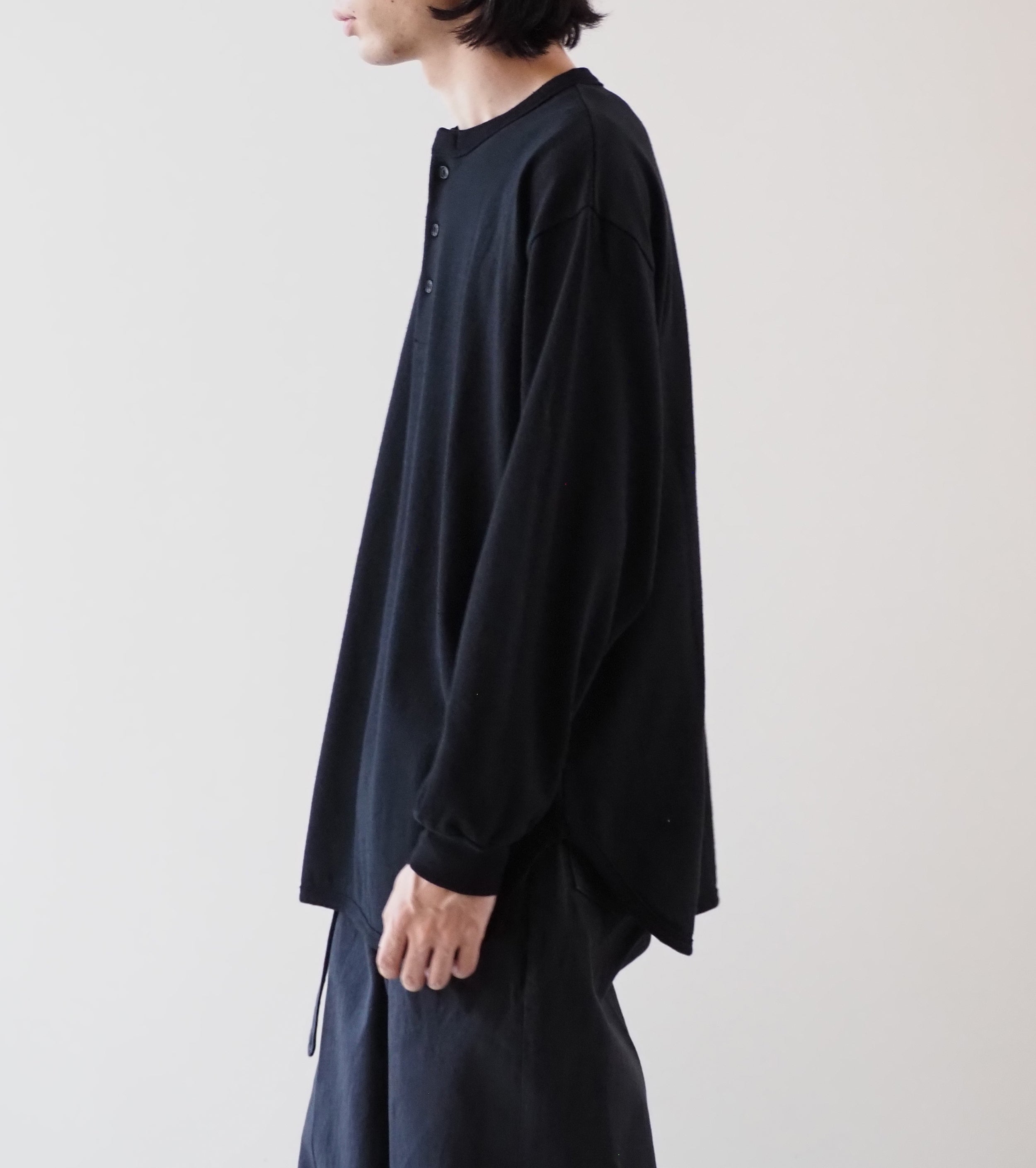 blurhms Cotton Silk Nep Baseball Henry , Black