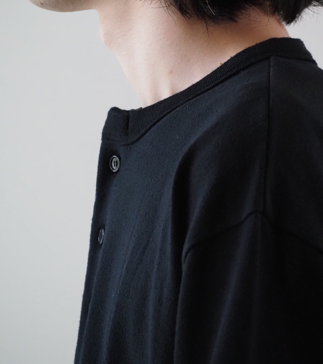 blurhms Cotton Silk Nep Baseball Henry , Black