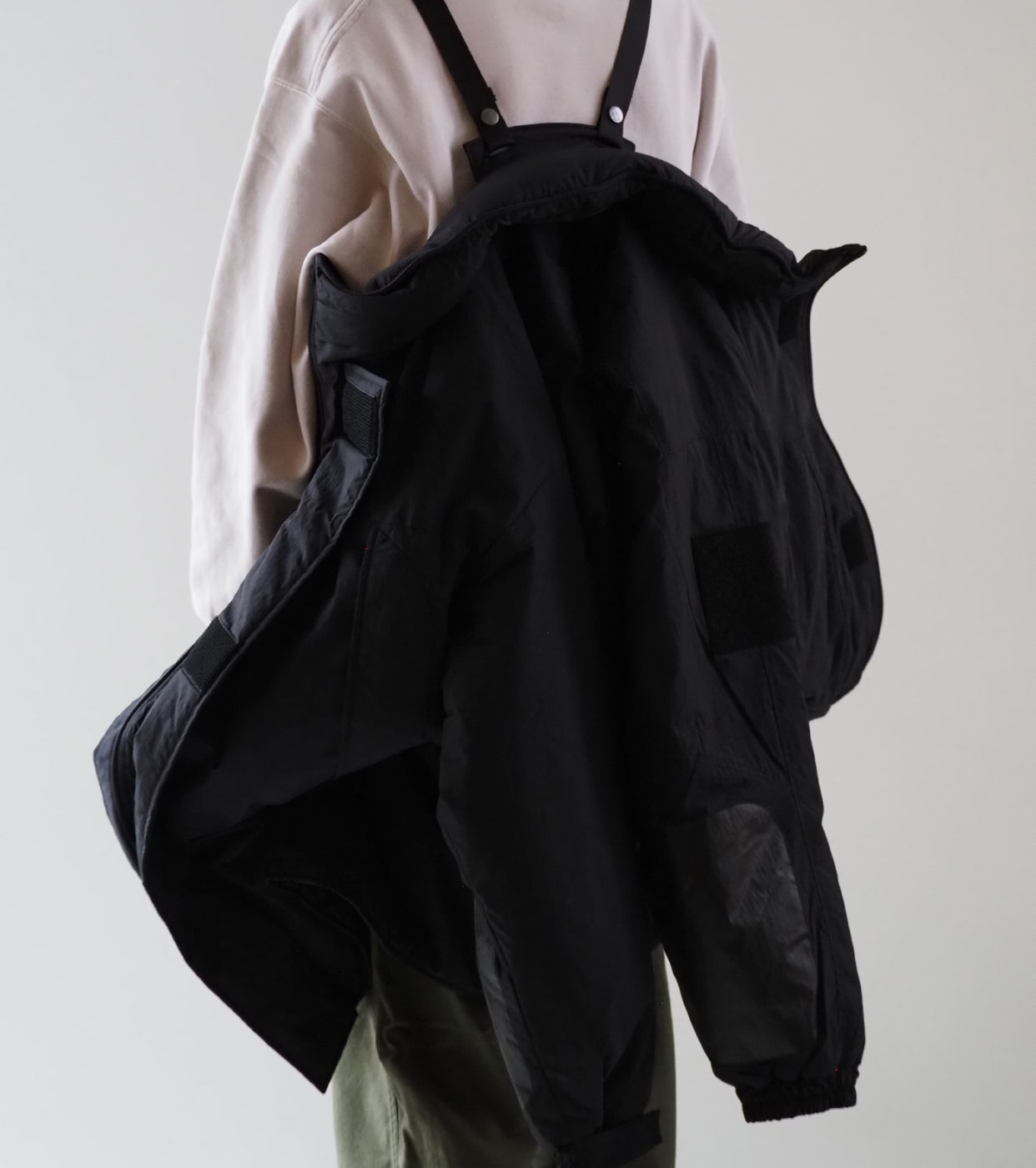 WILD THINGS モンスターパーカー タイプ2 , Black