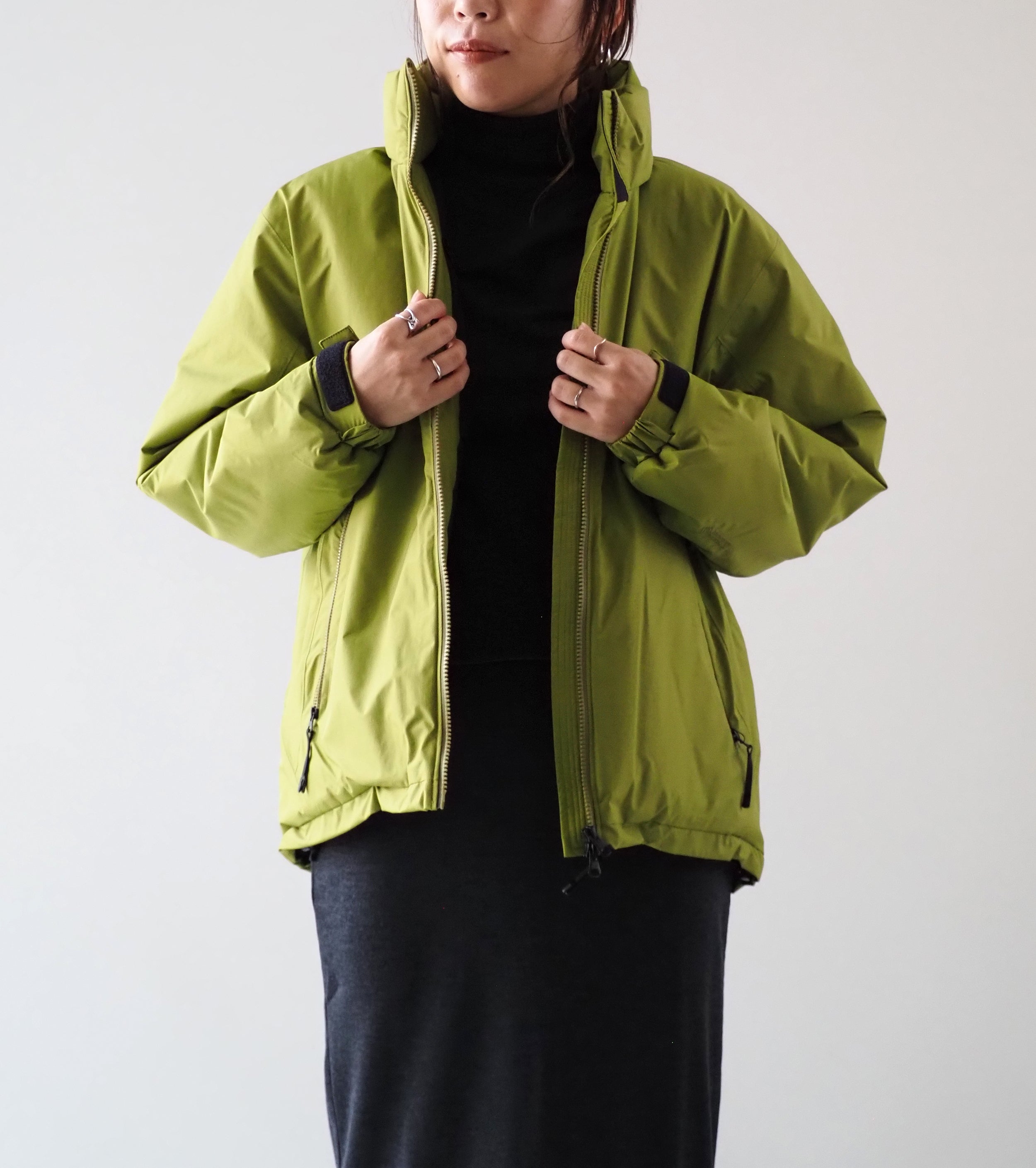 Goldwin Windstopper by GORE-TEX Labs Puffy Jacket ＜UNISEX＞,  Sencha Green
