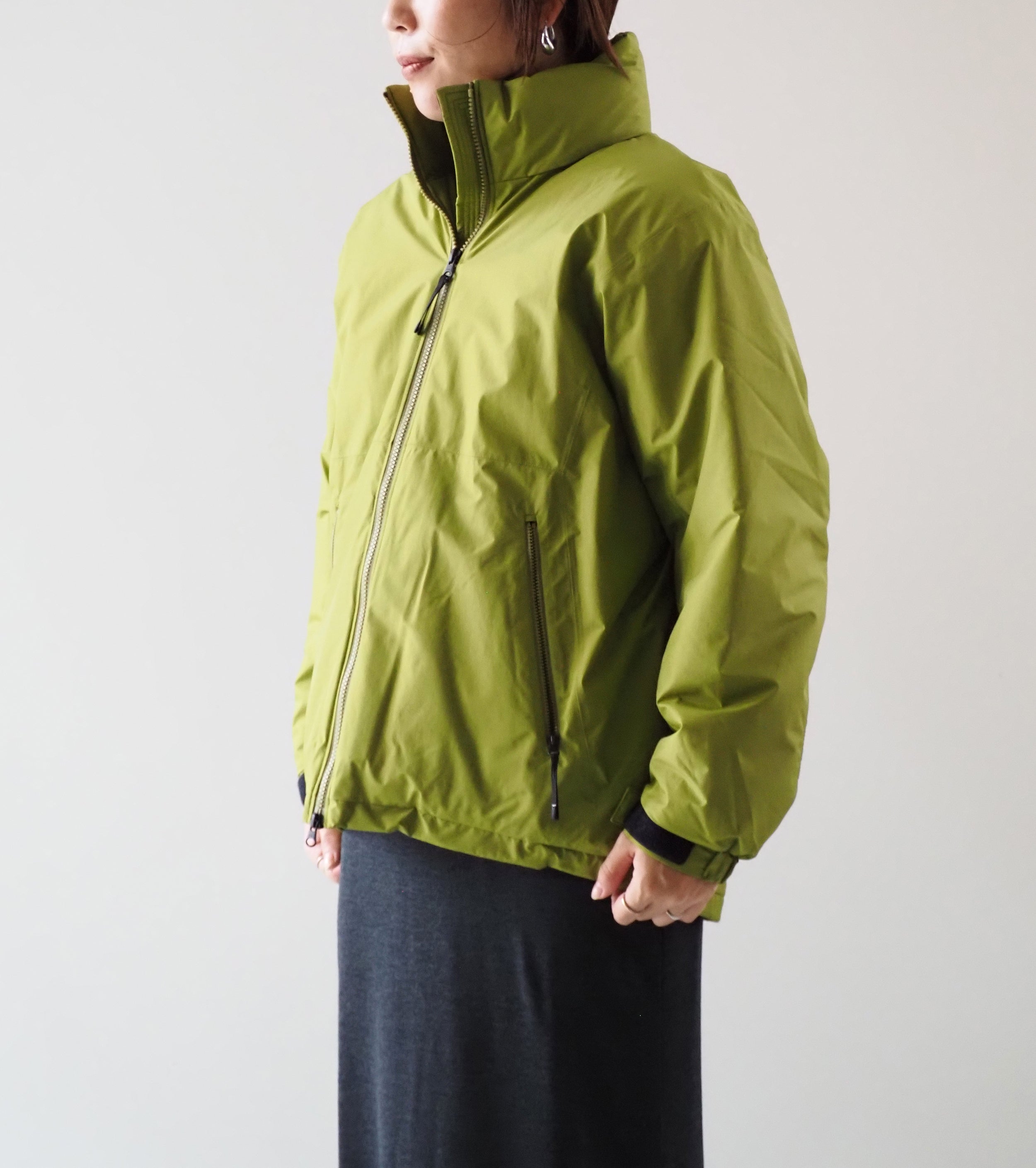 Goldwin Windstopper by GORE-TEX Labs Puffy Jacket ＜UNISEX＞,  Sencha Green