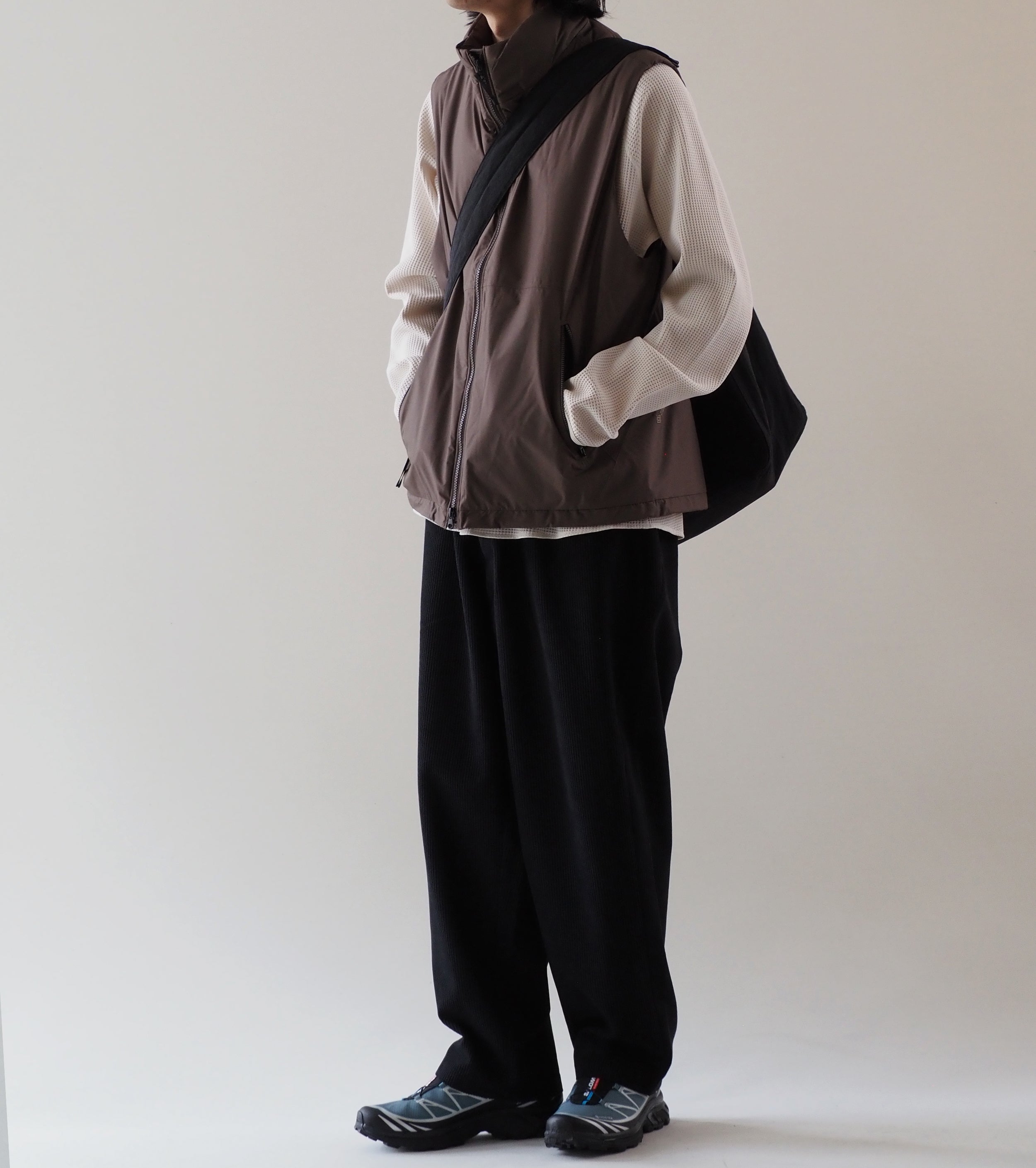 Goldwin Windstopper by GORE-TEX Labs Puffy Vest ＜UNISEX＞,   Taupe Mocha