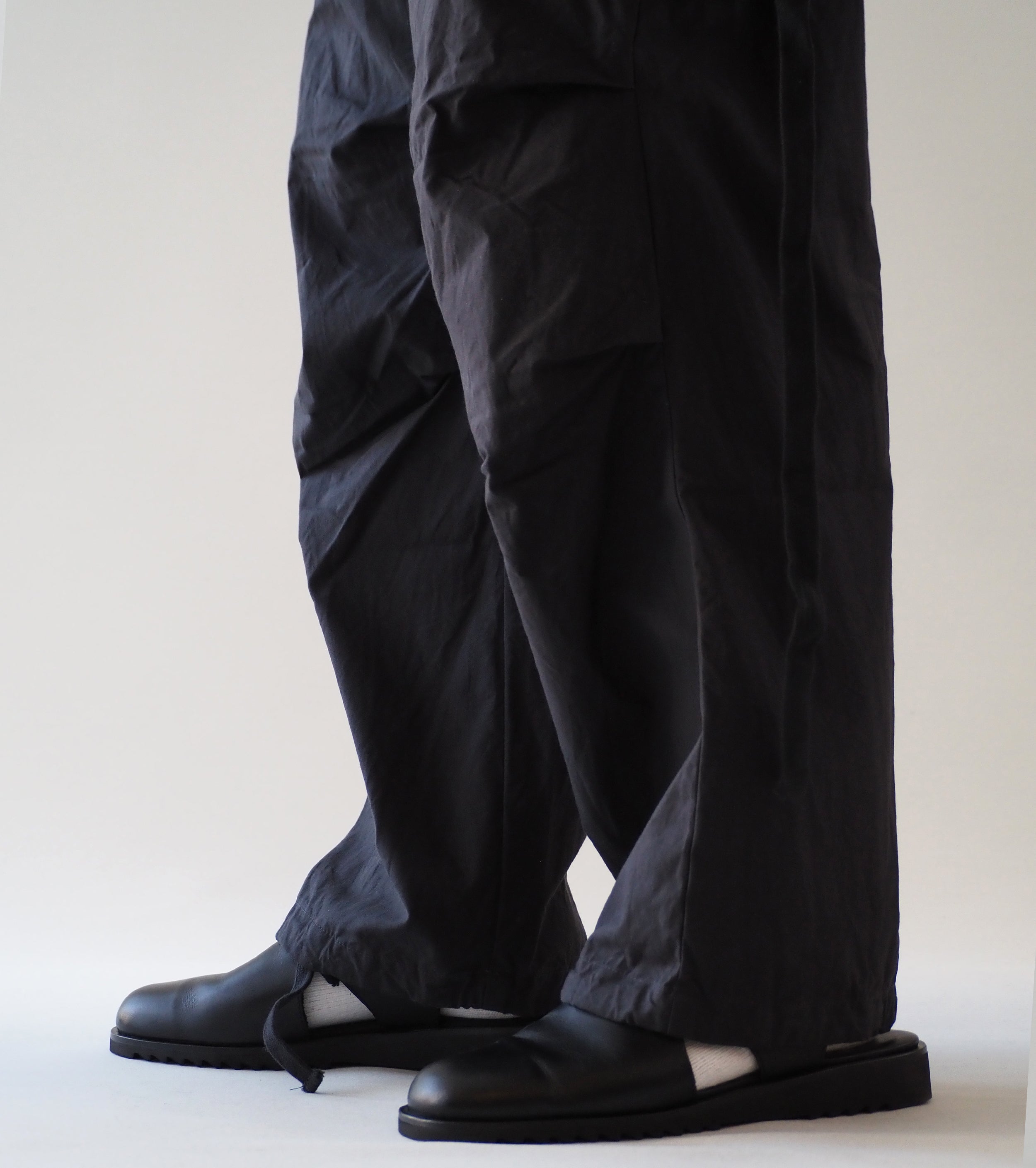 YAECA Like Wear M51 フィールド パンツ , Charcoal (POPLIN