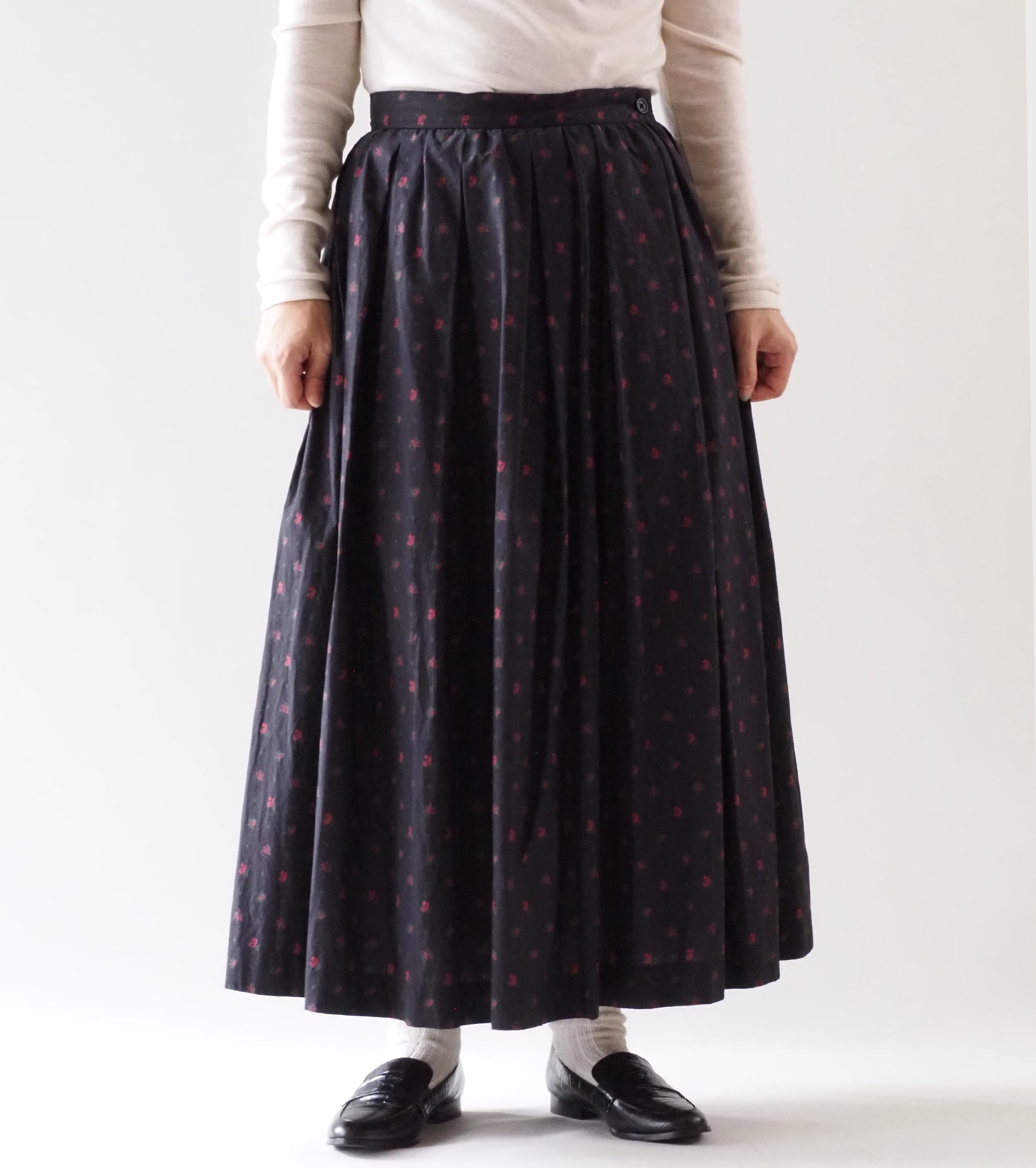 YAECA CANVAS DESIGN Gathered Skirt , Clio